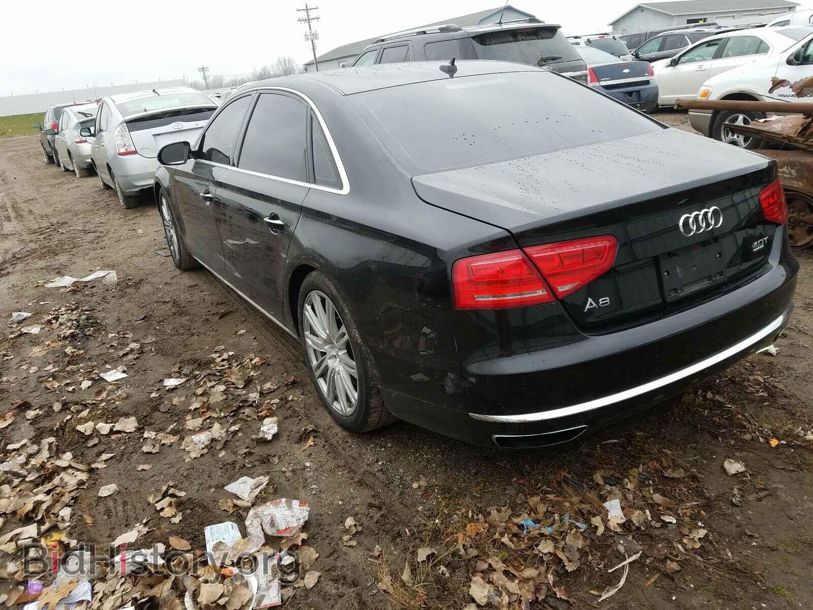 2013 AUDI A8 - VIN: WAUR2AFD1DN027621 - Фото 3
