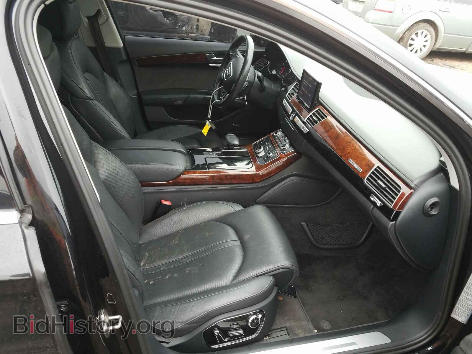 2013 AUDI A8 - VIN: WAUR2AFD1DN027621 - Фото 5