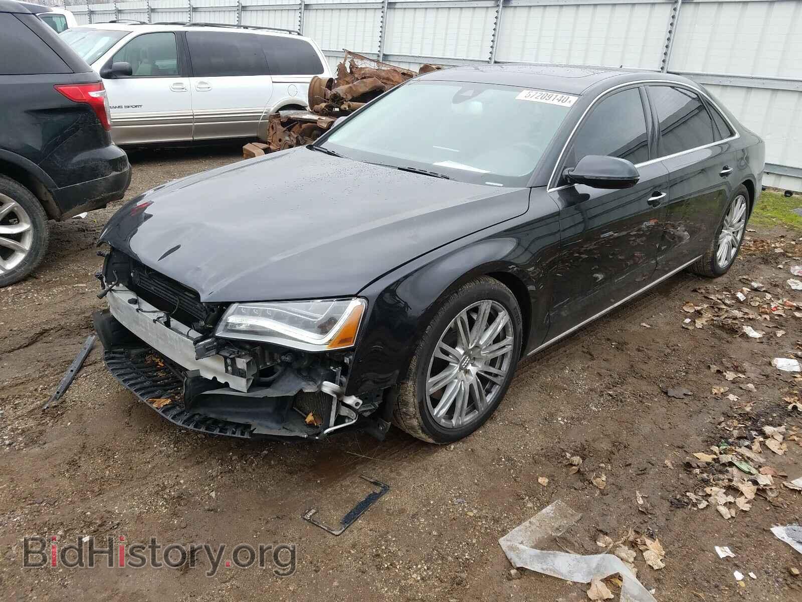 2013 AUDI A8 - VIN: WAUR2AFD1DN027621 - Фото 9