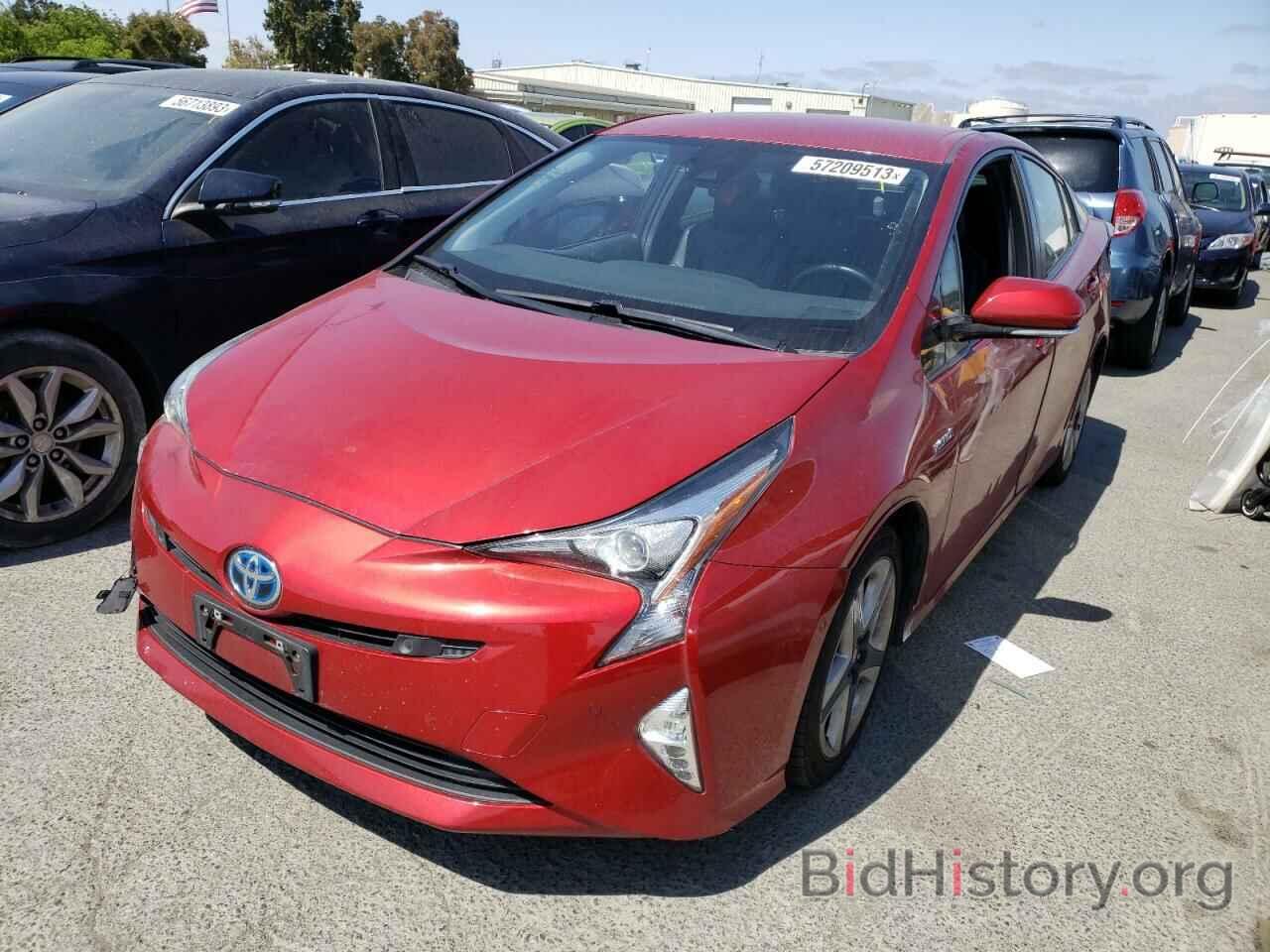 Photo JTDKARFU2J3058485 - TOYOTA PRIUS 2018