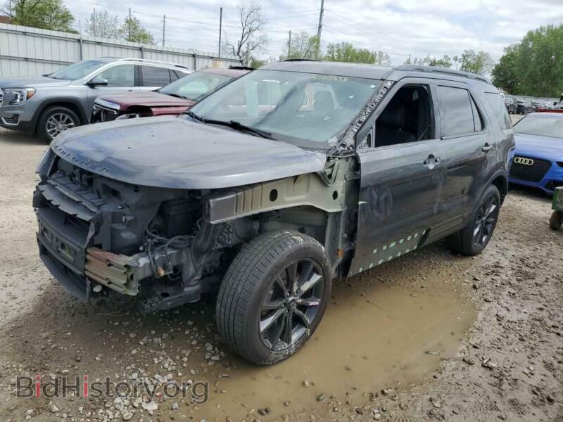 2018 Ford EXPLORER XLT (VIN 1FM5K8D89JGB16641) — photo 1 of 14, Copart, damage: minor dents/scratches