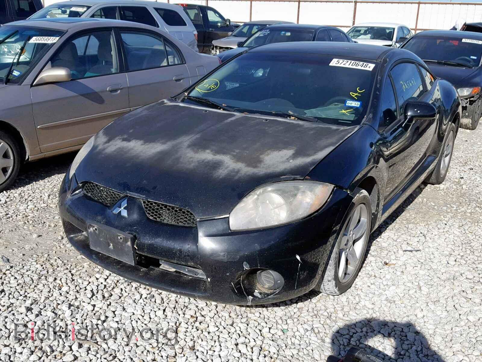 2006 MITSUBISHI ECLIPSE - VIN: 4A3AK24FX6E057632 - Фото 2