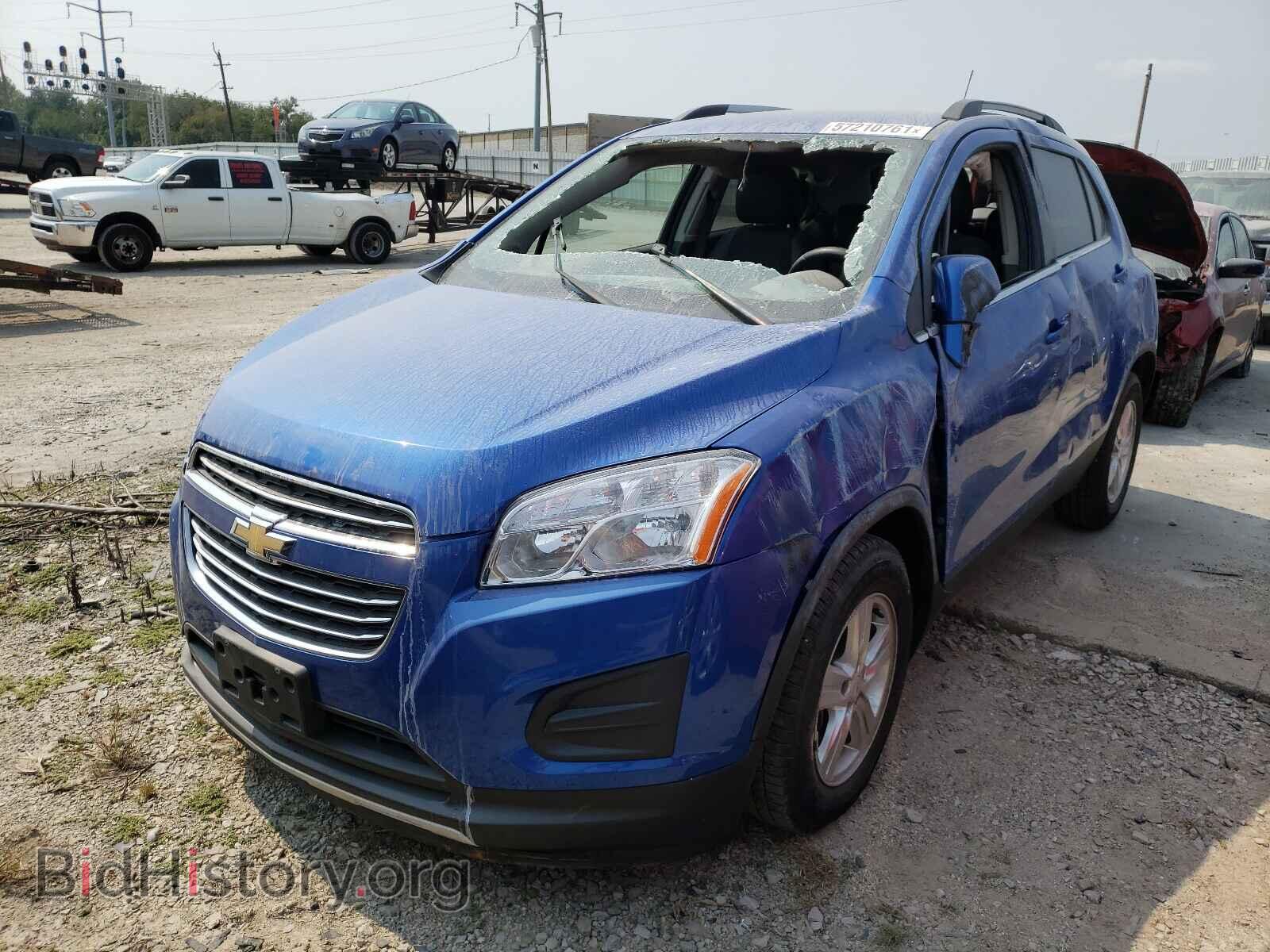 2015 CHEVROLET TRAX - VIN: KL7CJLSB0FB253257 - Фото 2