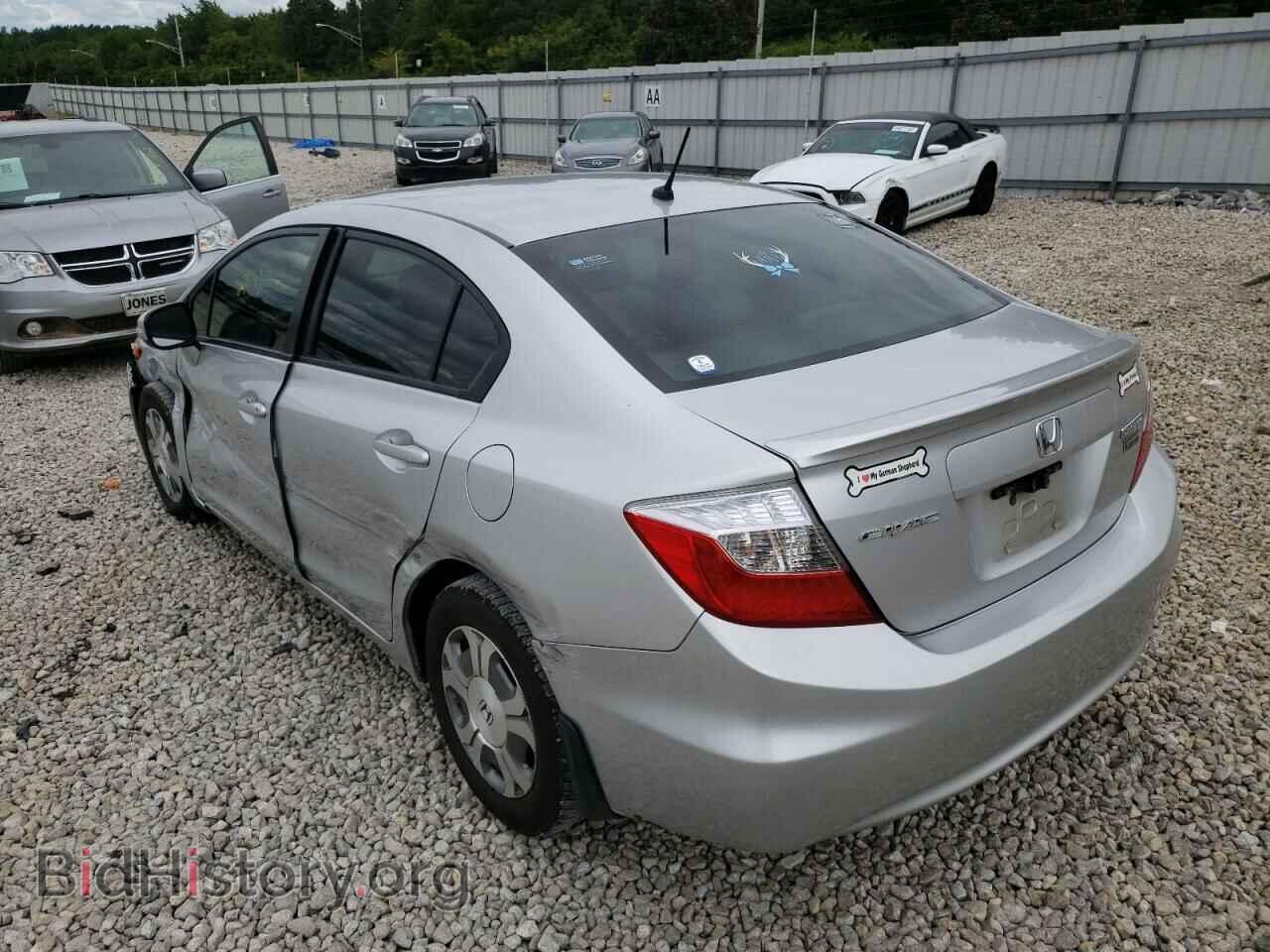 2012 HONDA CIVIC - VIN: JHMFB4F31CS008791 - Фото 3