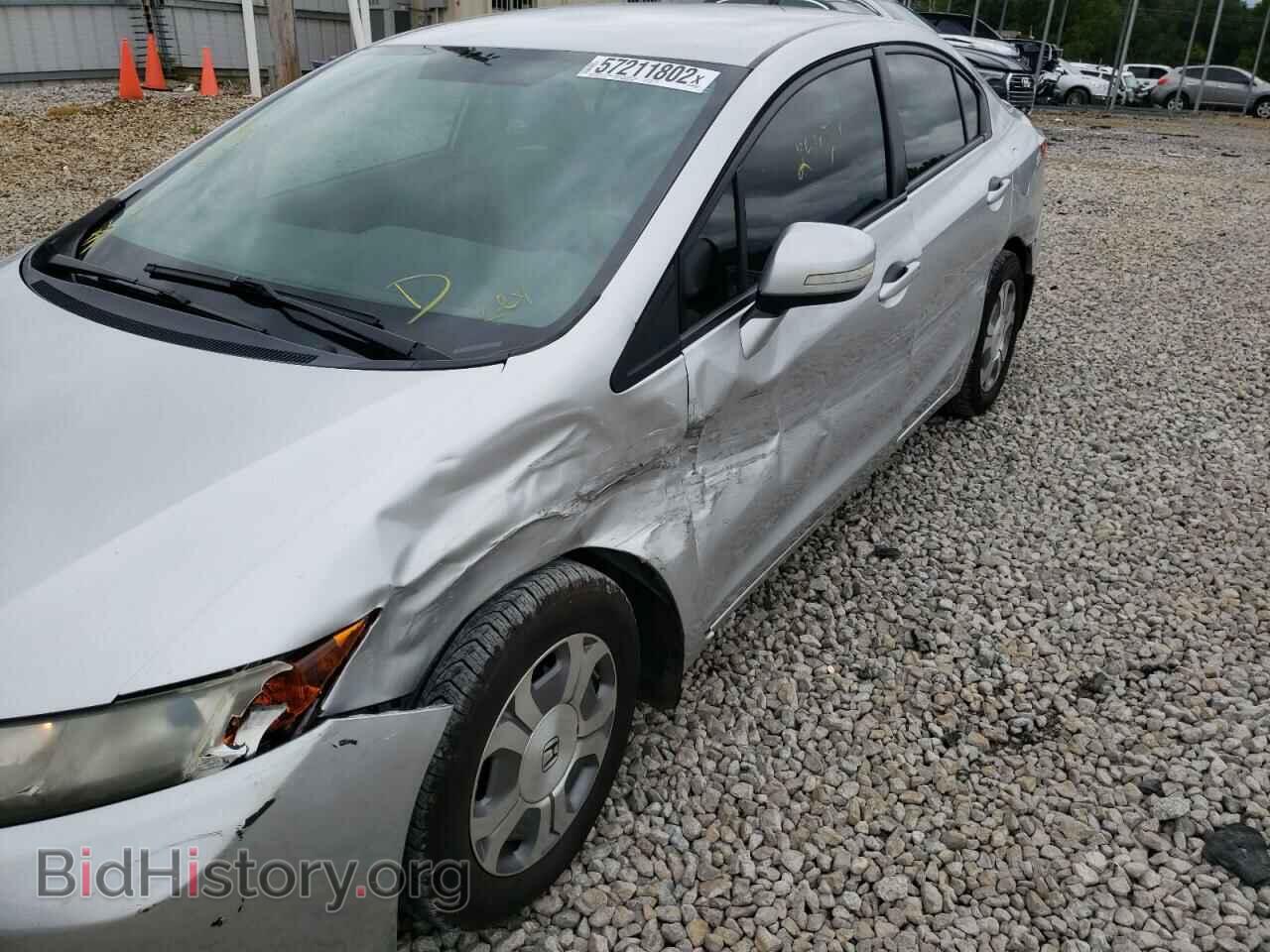 2012 HONDA CIVIC - VIN: JHMFB4F31CS008791 - Фото 9