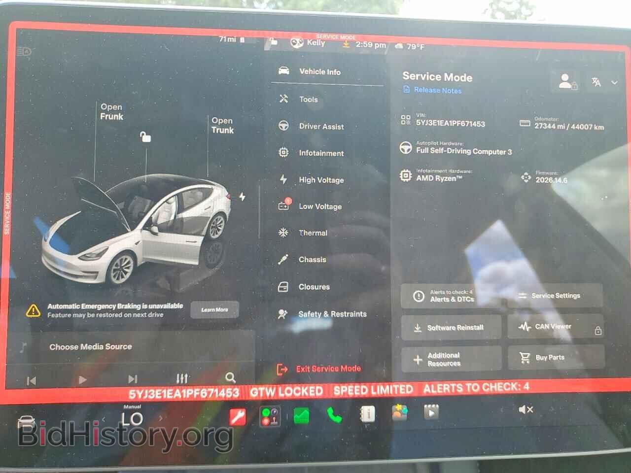 2023 TESLA MODEL 3 - VIN: 5YJ3E1EA1PF671453 - Фото 9
