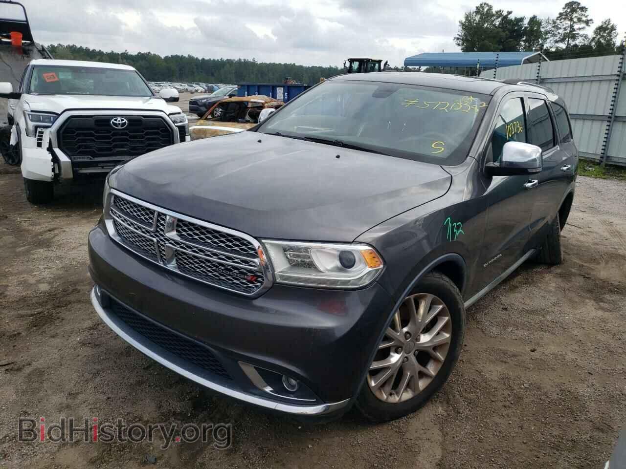 2014 DODGE DURANGO - VIN: 1C4RDHEG3EC387908 - Фото 2