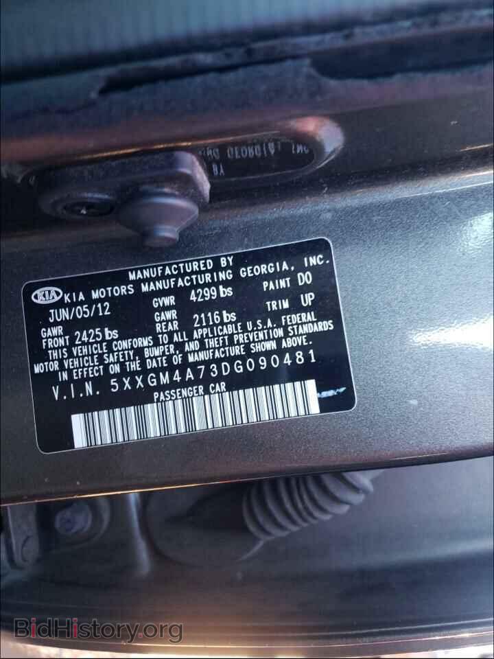 2013 KIA OPTIMA - VIN: 5XXGM4A73DG090481 - Фото 10