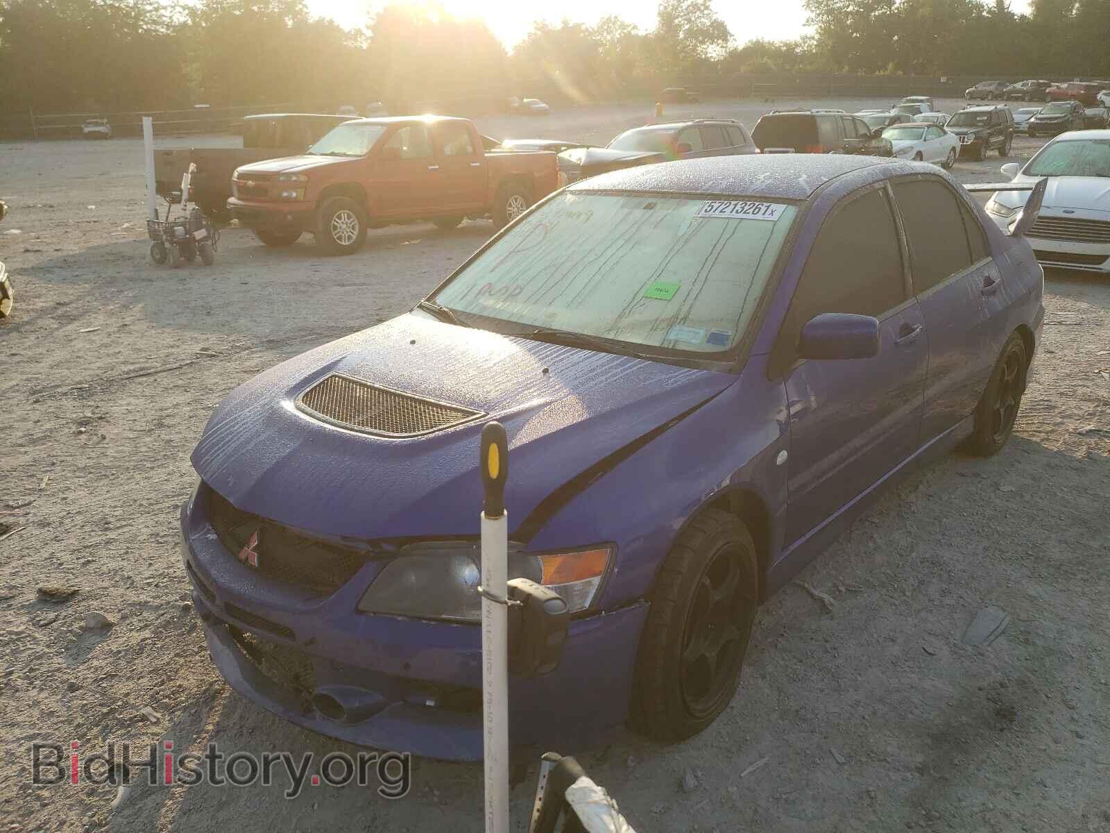 2006 MITSUBISHI EVO - VIN: JA3AH86CX6U033391 - Фото 2