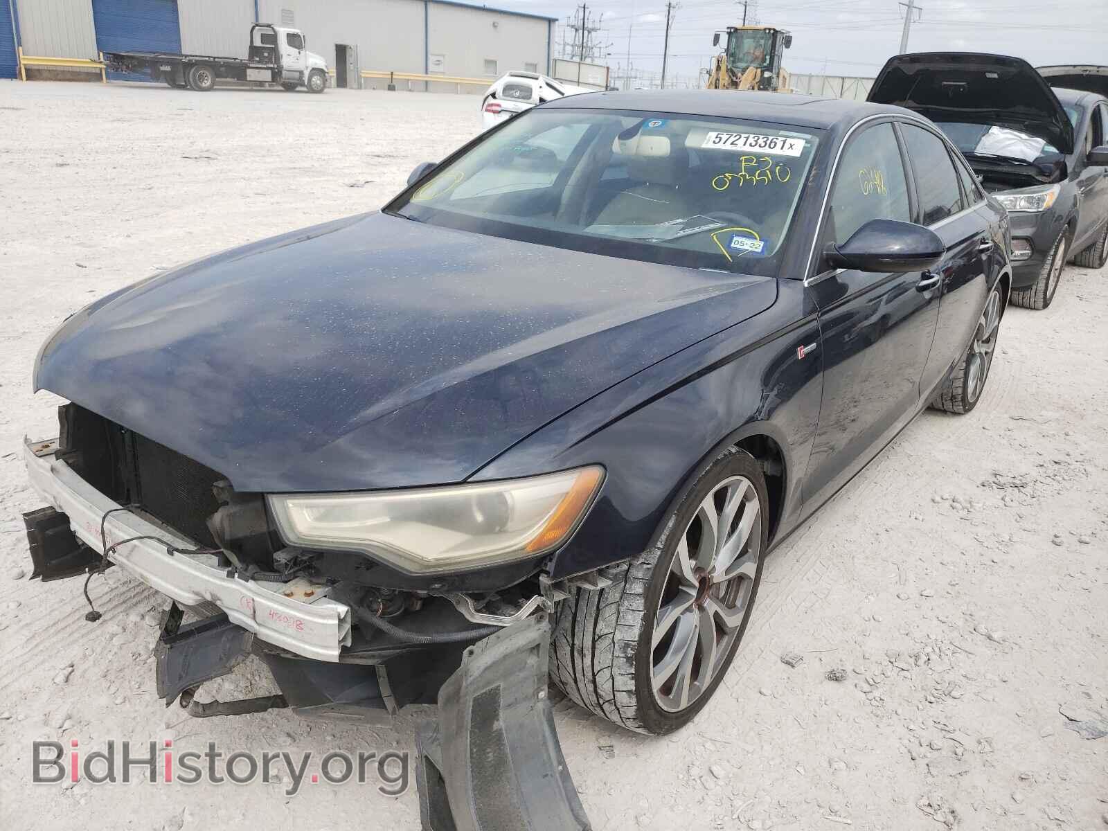 2013 AUDI A6 - VIN: WAUGGAFC2DN073510 - Photo 2