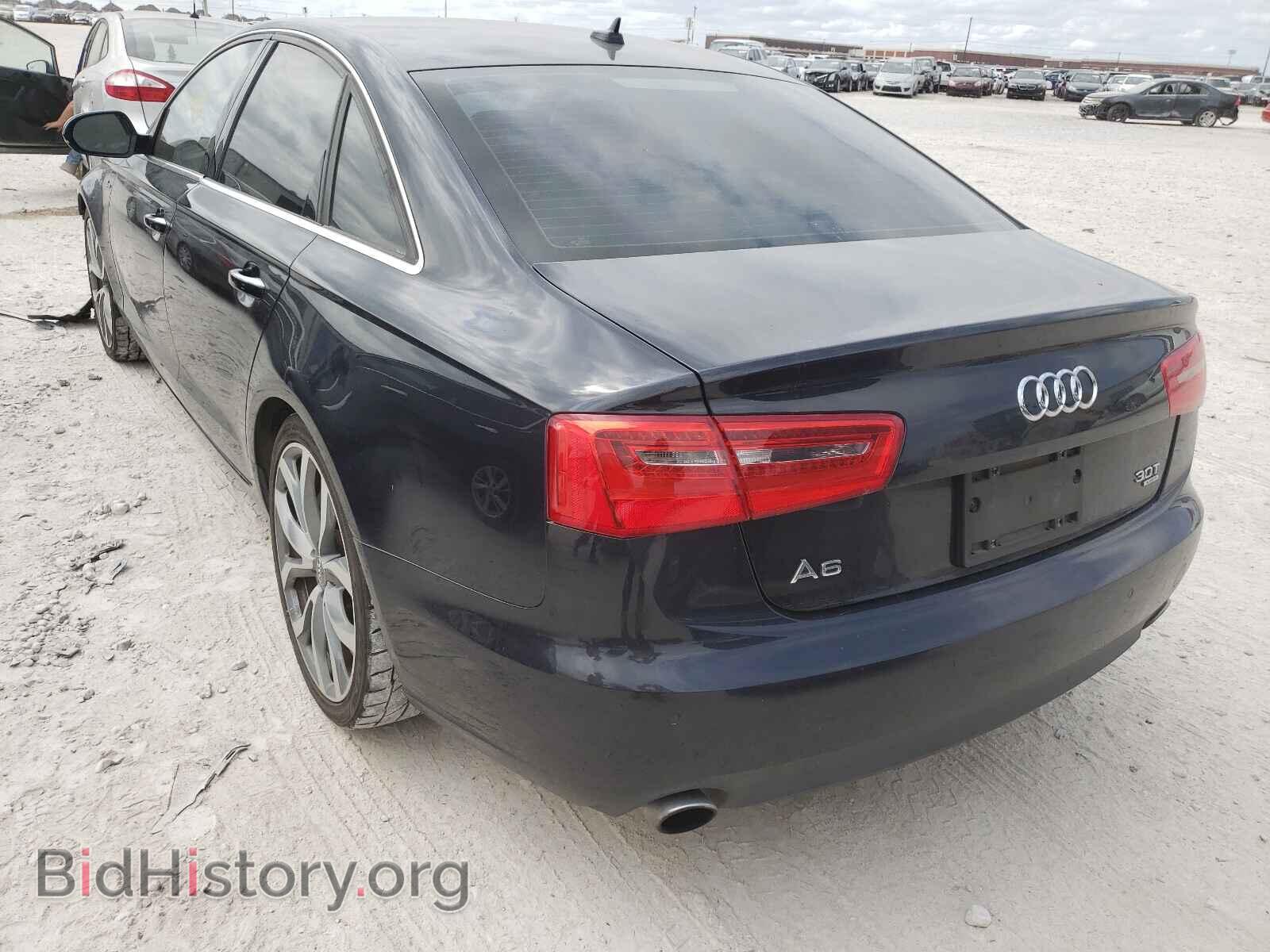 2013 AUDI A6 - VIN: WAUGGAFC2DN073510 - Photo 3
