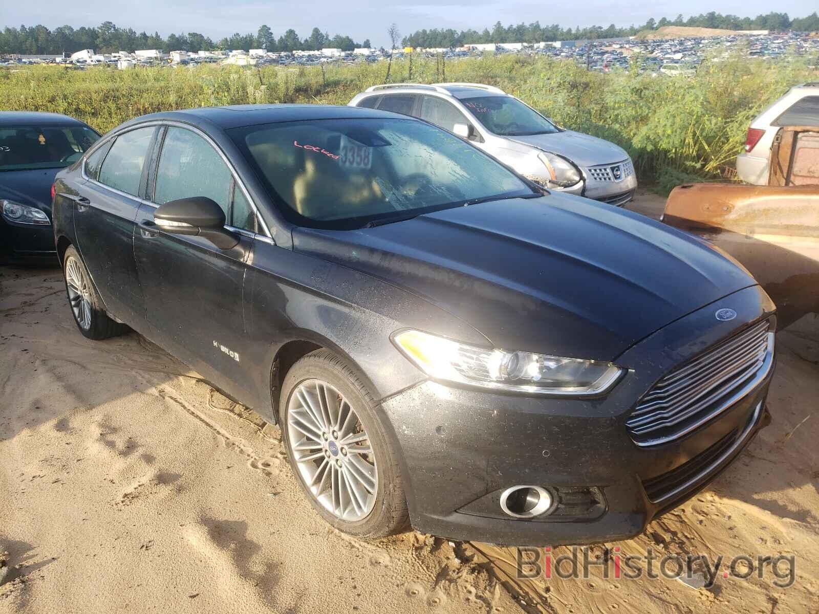 Фотография 3FA6P0LU6DR240394 - FORD FUSION 2013