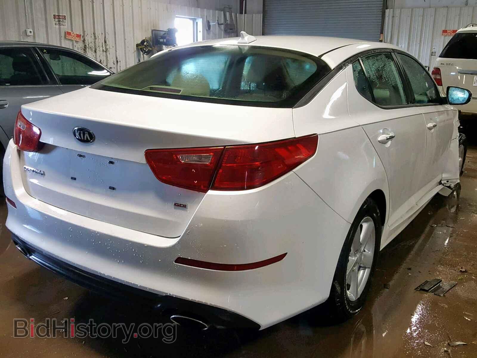 2015 KIA OPTIMA - VIN: KNAGM4A73F5571903 - Photo 4