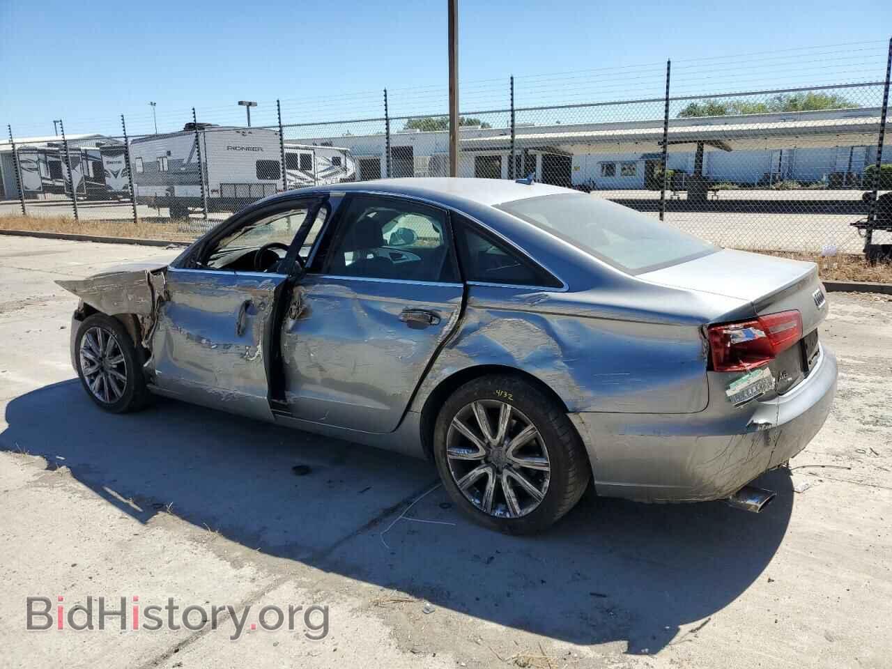 2013 AUDI A6 - VIN: WAUGFAFC8DN013704 - Фото 2