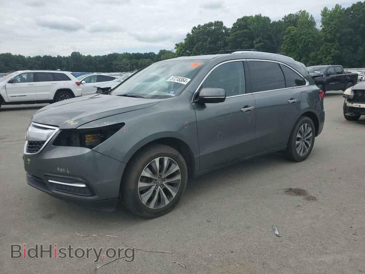 Photo 5FRYD4H48EB022261 - ACURA MDX 2014