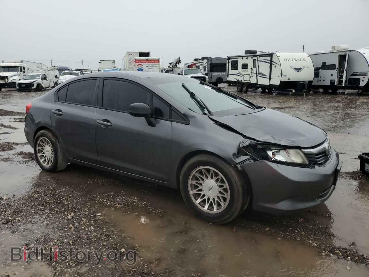 2012 HONDA CIVIC - VIN: 2HGFB2F52CH310719 - Фото 4