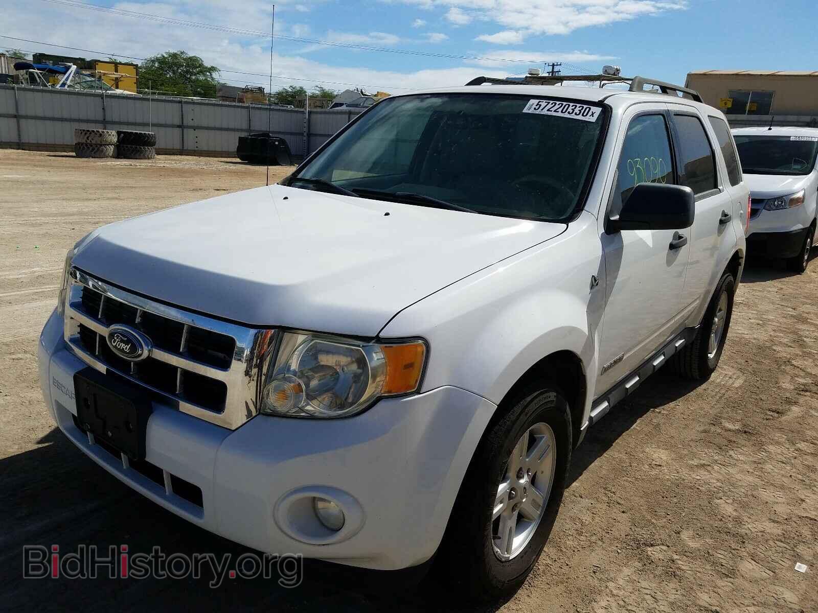 2008 FORD ESCAPE - VIN: 1FMCU49H68KC38691 - Фото 2