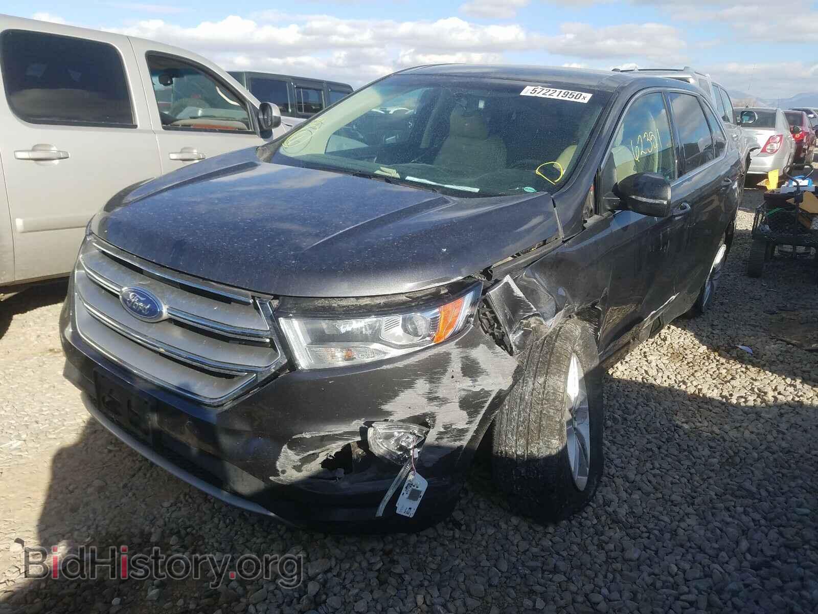 2015 FORD EDGE - VIN: 2FMTK4J85FBB22438 - Photo 2