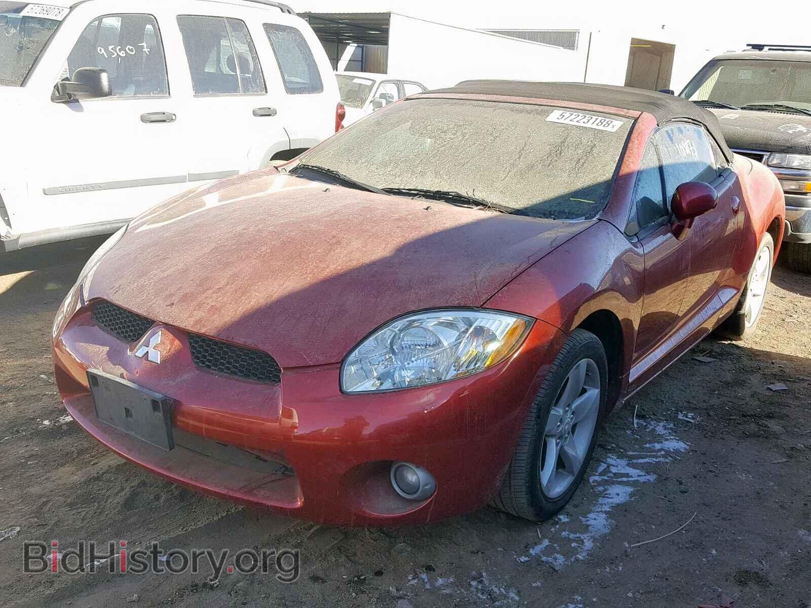 2008 MITSUBISHI ECLIPSE - VIN: 4A3AL25F28E004700 - Фото 2