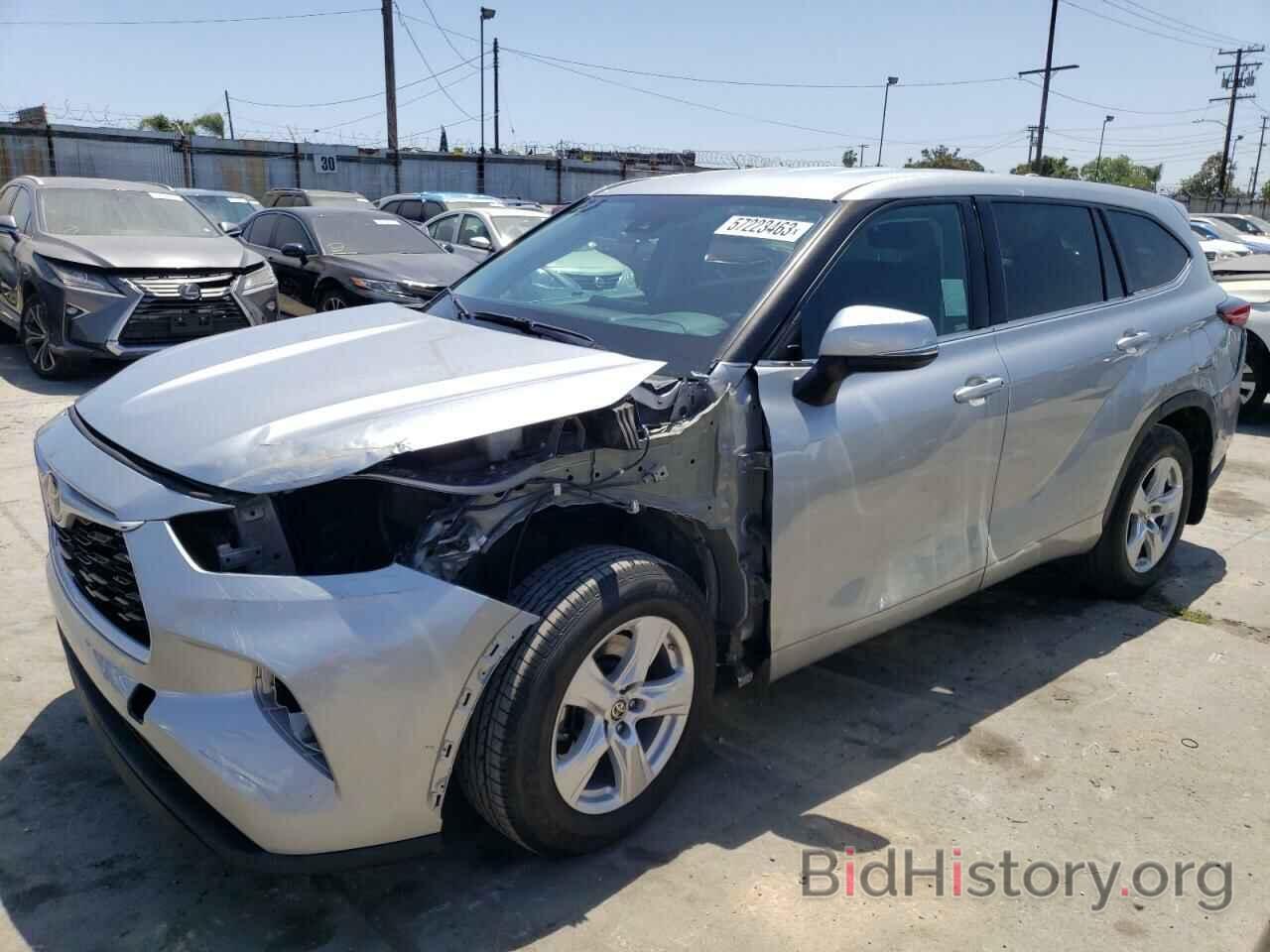 Photo 5TDCZRBH0MS079554 - TOYOTA HIGHLANDER 2021