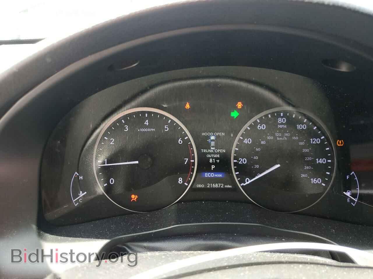 2013 LEXUS ES350 - VIN: JTHBK1GG4D2022507 - Фото 9
