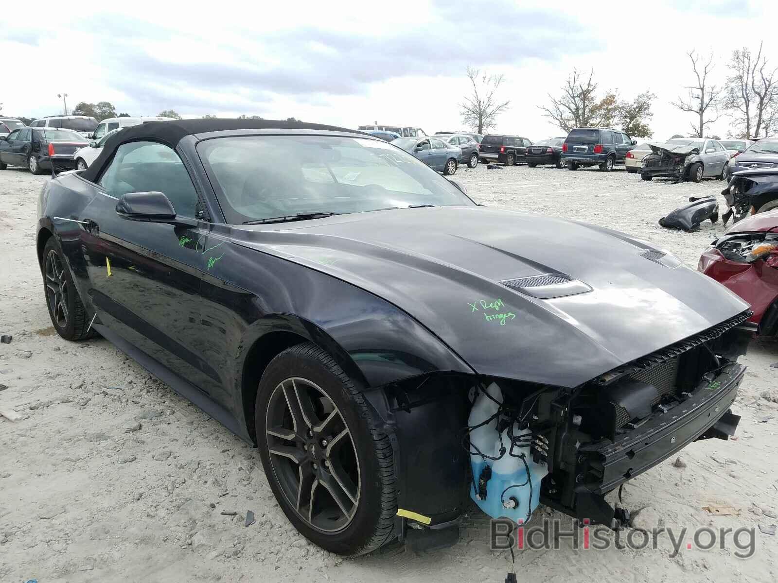 Photo 1FATP8UH1L5115288 - FORD MUSTANG 2020
