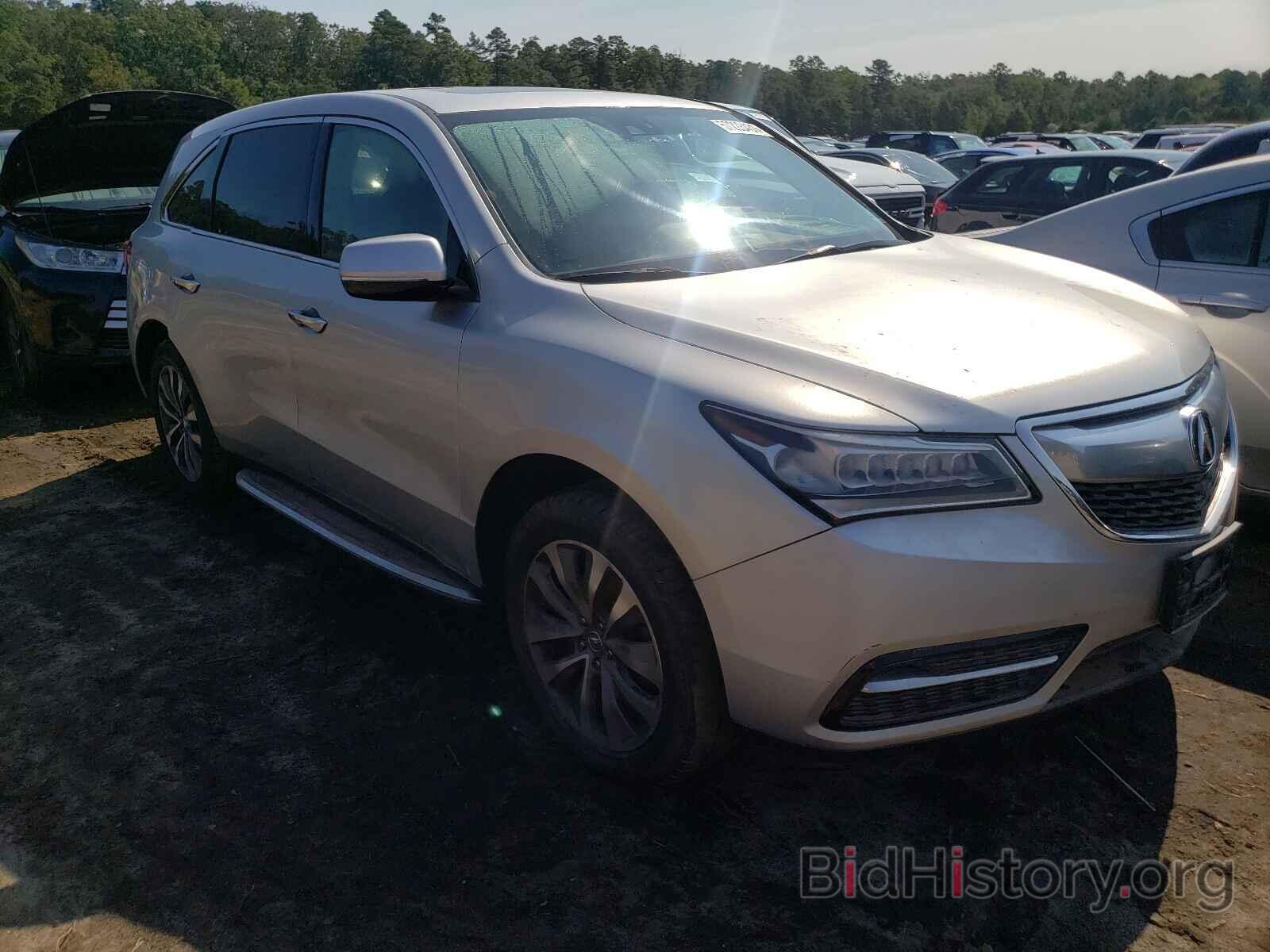 Фотография 5FRYD4H43EB013919 - ACURA MDX 2014