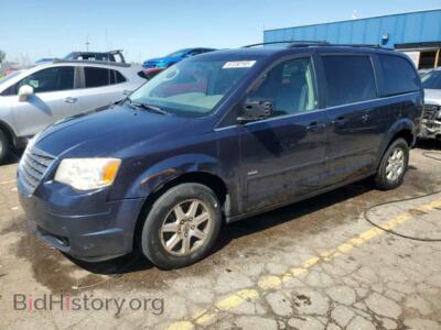 2008 Chrysler MINIVAN Touring, blue — VIN 2A8HR54P78R770347, Copart