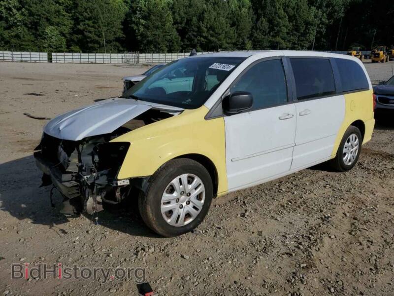 2014 Dodge CARAVAN SE (VIN 2C4RDGBG6ER137665) — photo 1 of 14, Copart, damage: front end