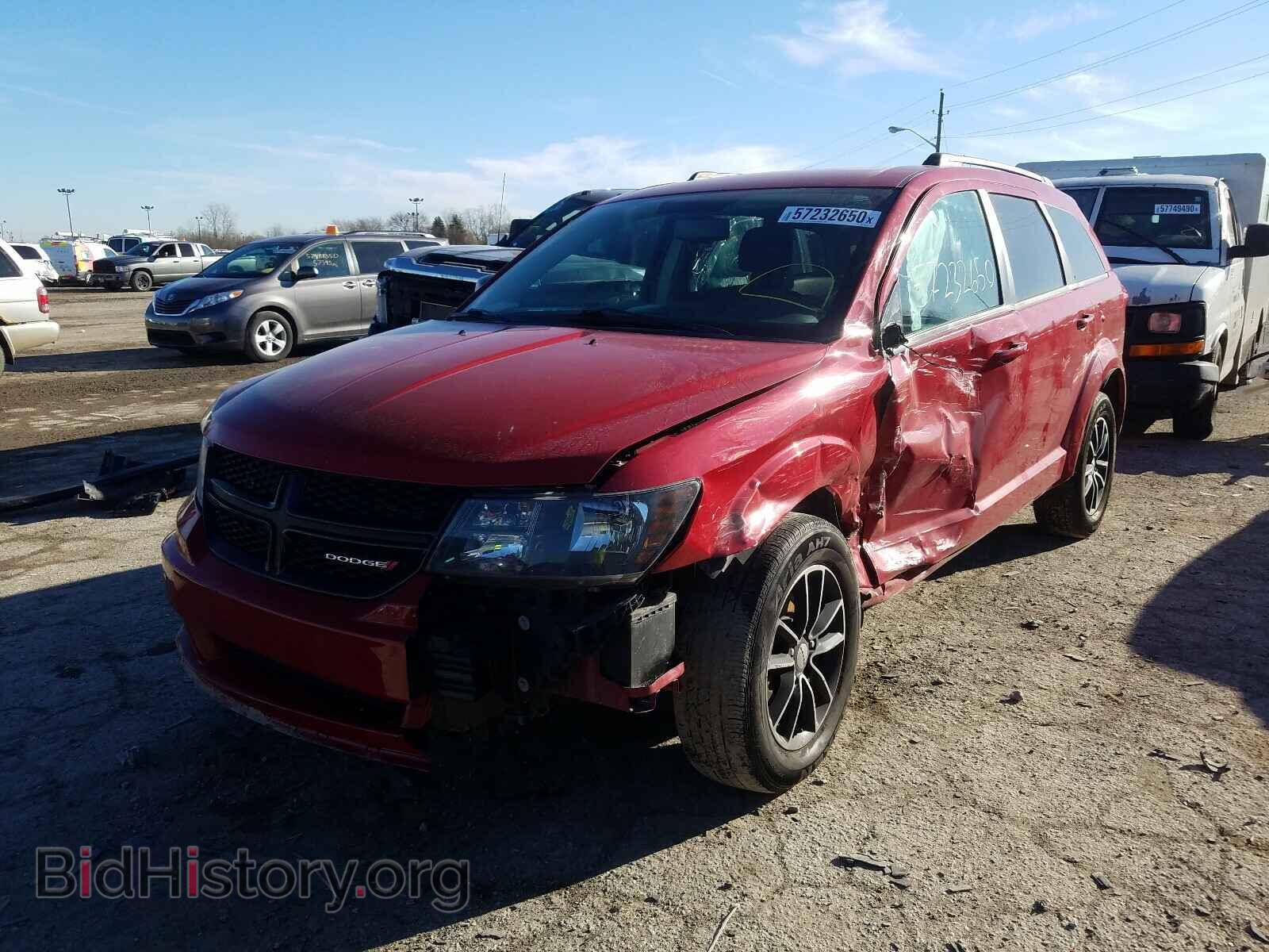 2017 DODGE JOURNEY - VIN: 3C4PDDAG3HT615789 - Фото 2