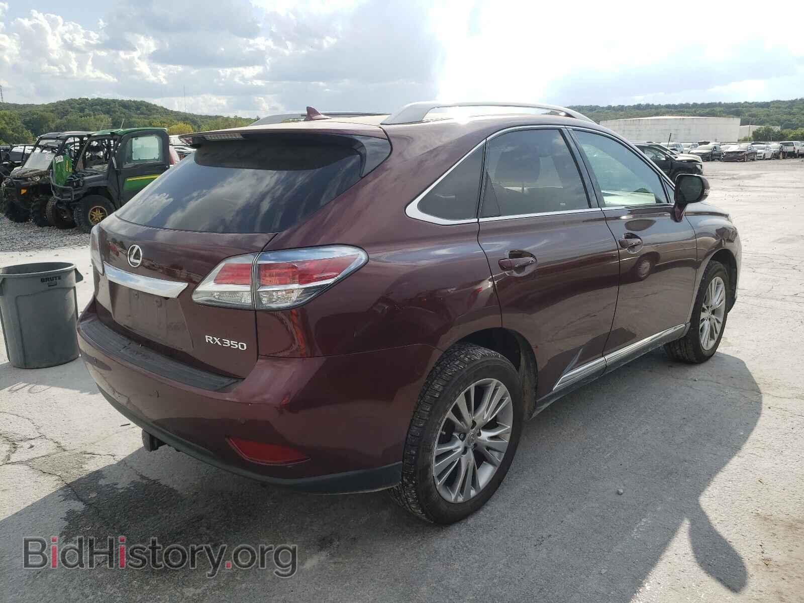 2013 LEXUS RX350 - VIN: 2T2BK1BA9DC219352 - Фото 4