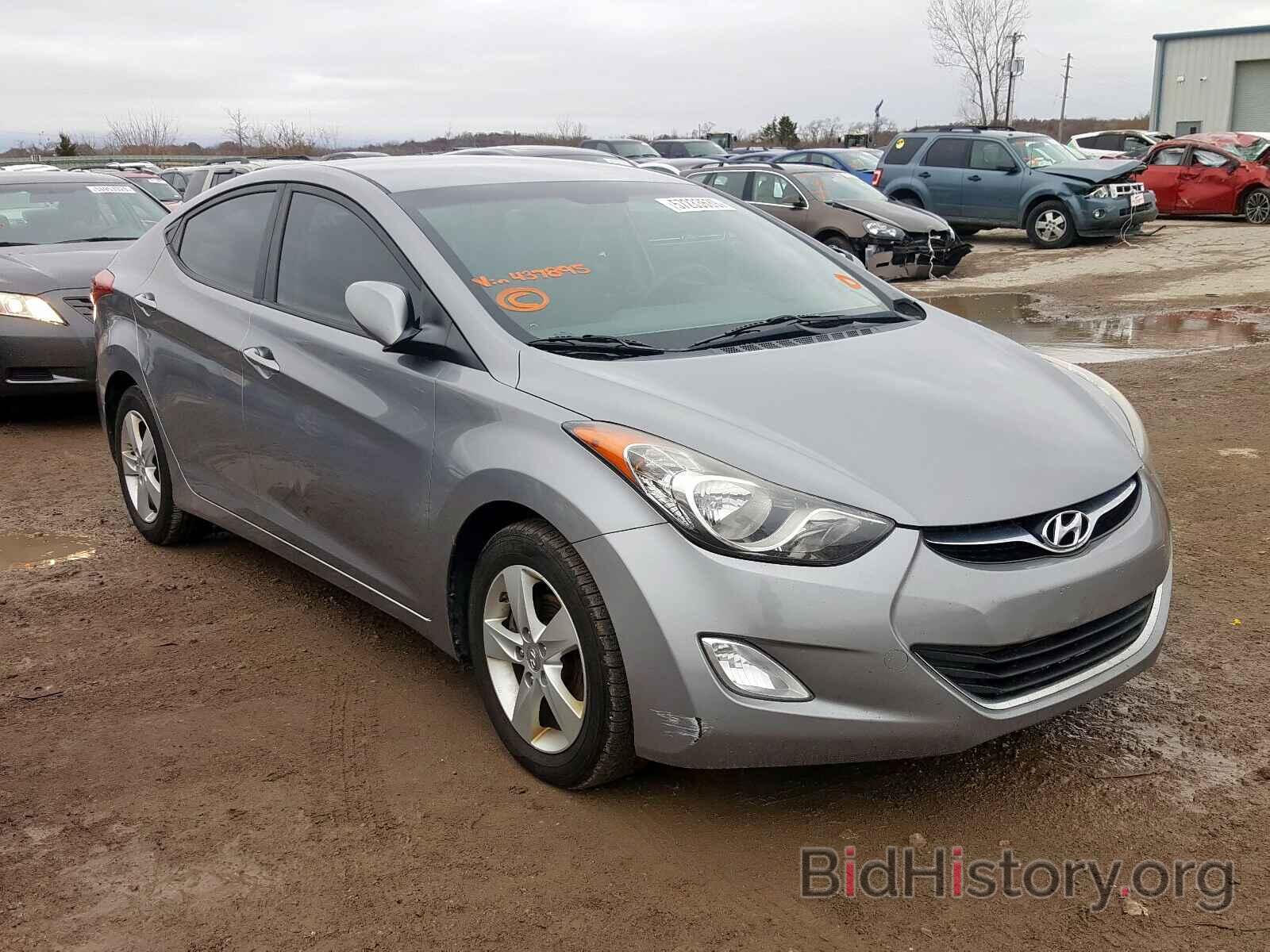 Photo KMHDH4AEXCU437895 - HYUNDAI ELANTRA 2012