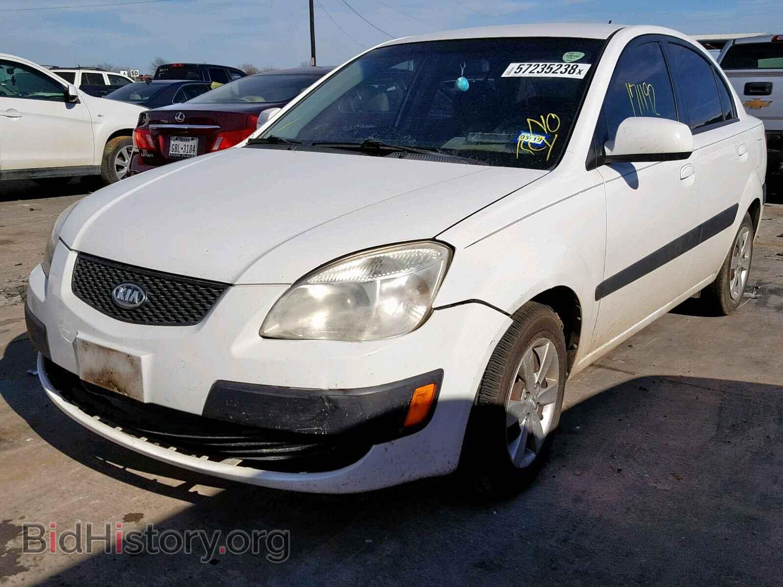 2008 KIA RIO BASE - VIN: KNADE123786360405 - Фото 2