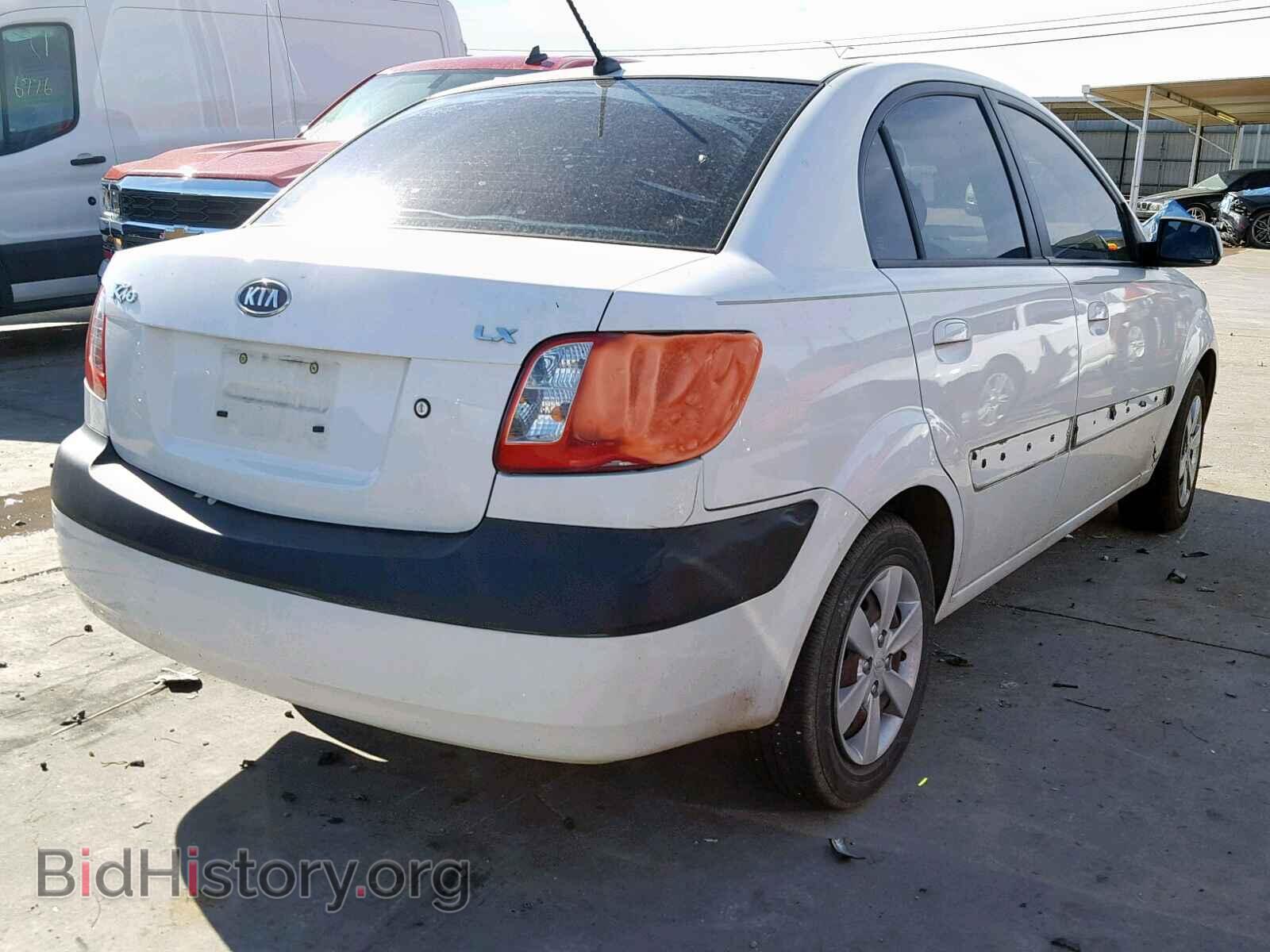 2008 KIA RIO BASE - VIN: KNADE123786360405 - Фото 4