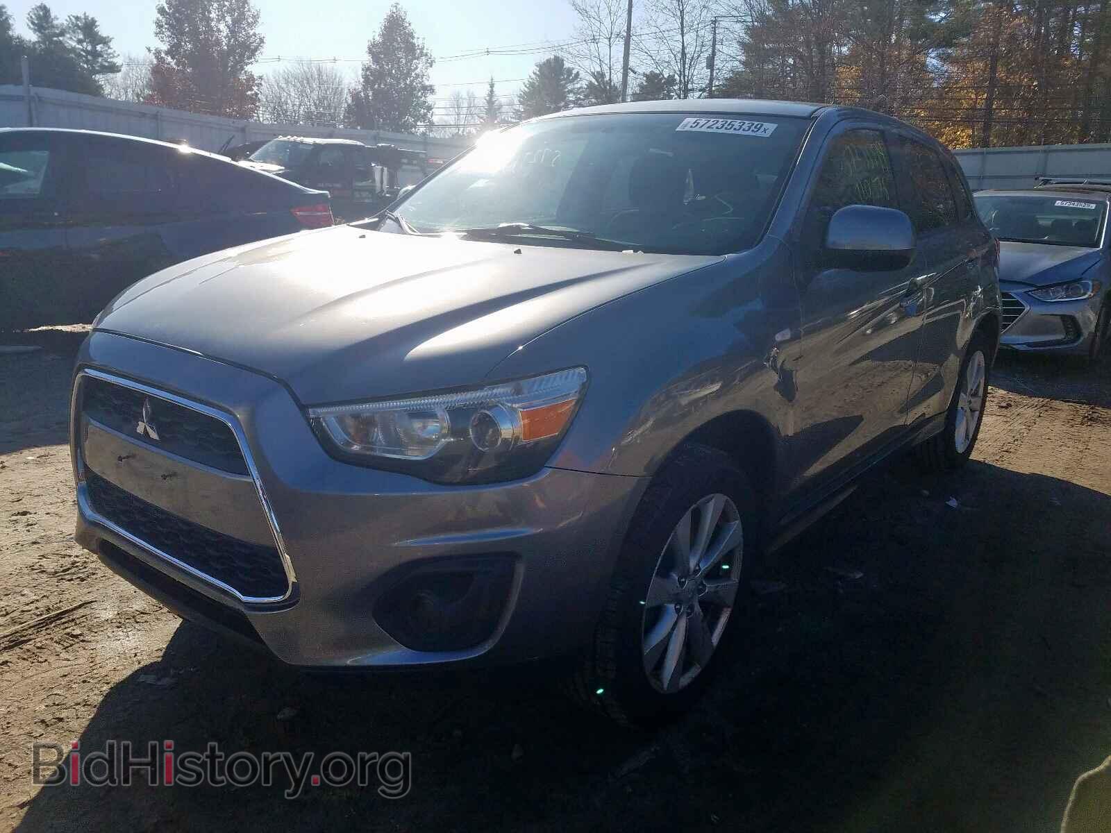 2014 MITSUBISHI OUTLANDER - VIN: 4A4AR3AU7EE026787 - Фото 2