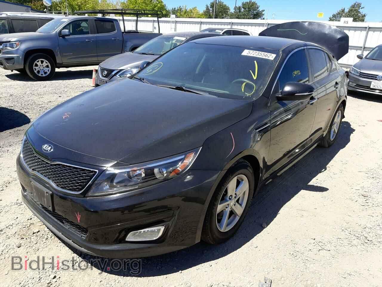 2015 KIA OPTIMA - VIN: KNAGM4A77F5662804 - Photo 2