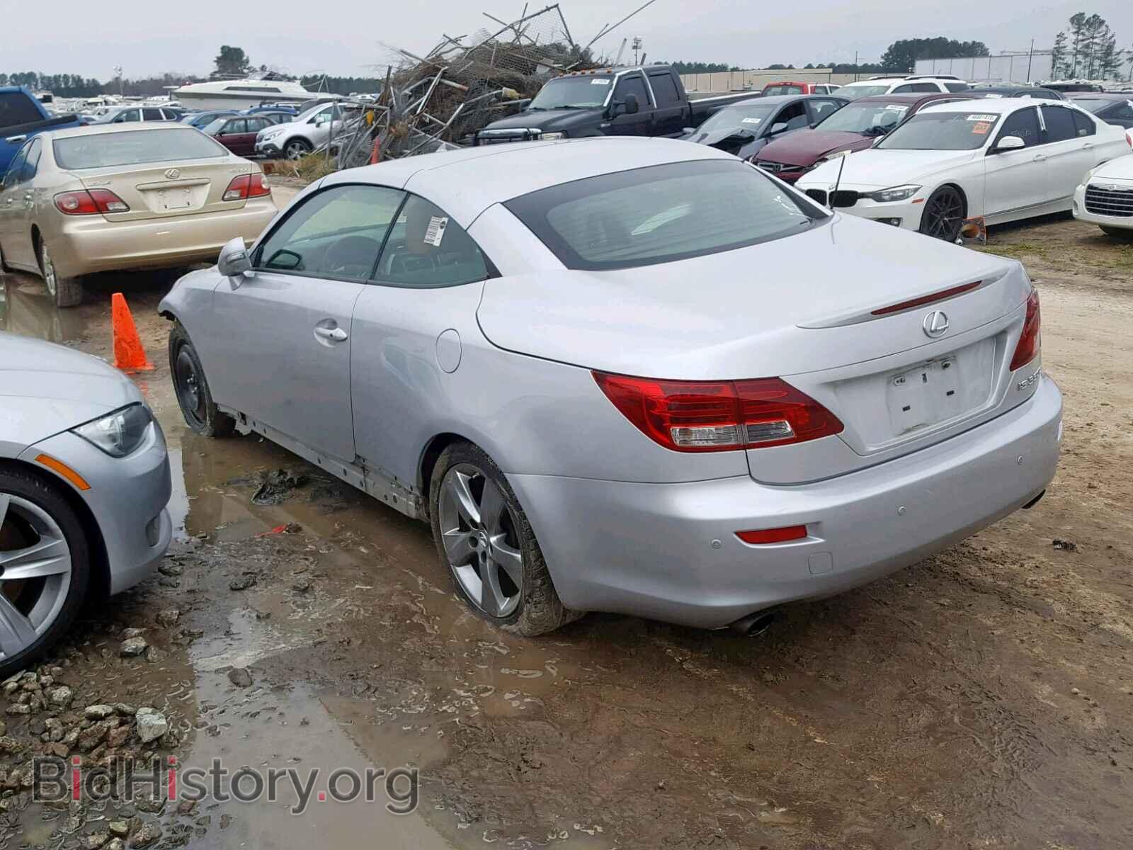 2011 LEXUS IS - VIN: JTHFE2C23B2505444 - Фото 3
