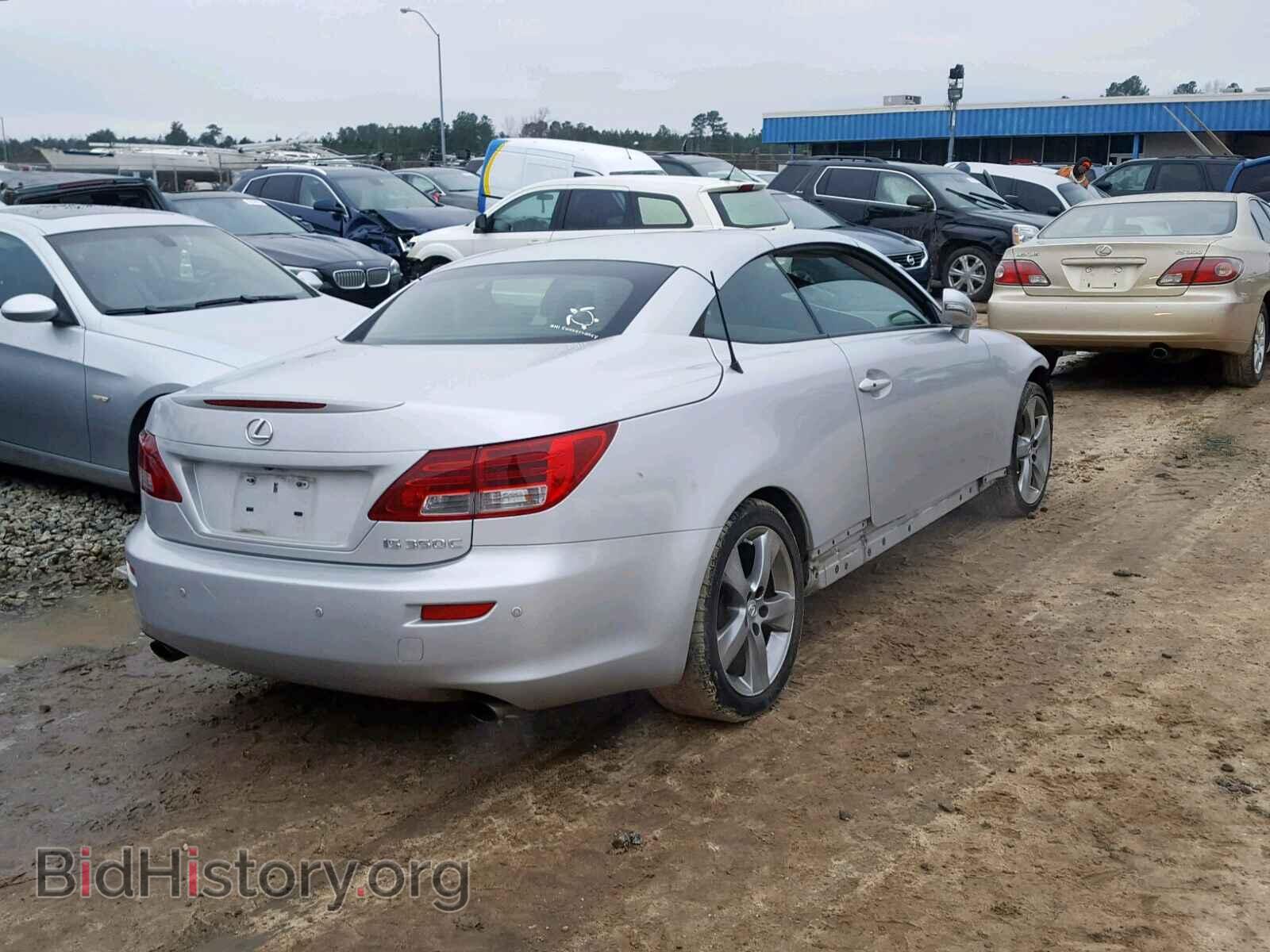 2011 LEXUS IS - VIN: JTHFE2C23B2505444 - Фото 4