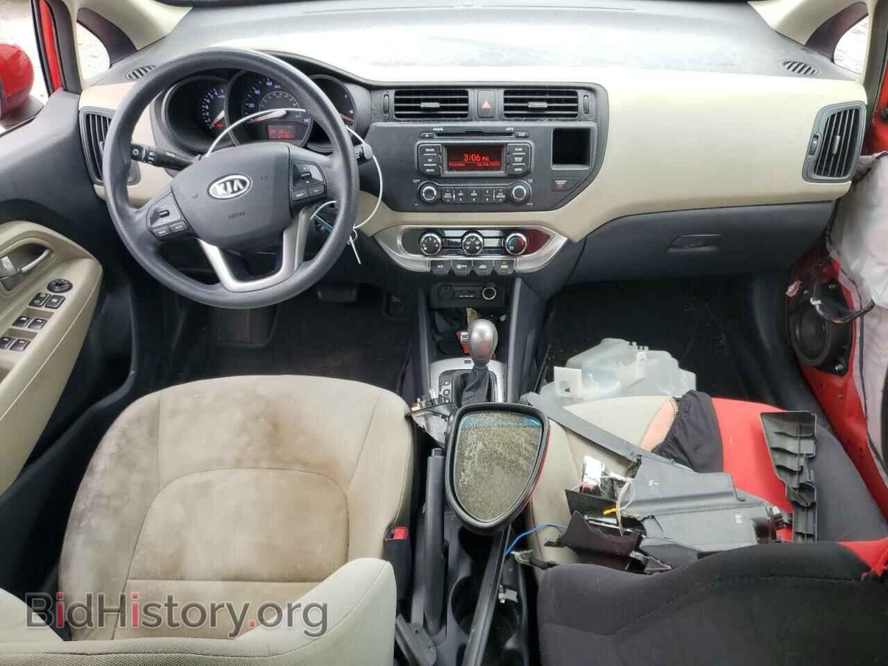 2012 KIA RIO - VIN: KNADM5A39C6016546 - Фото 8