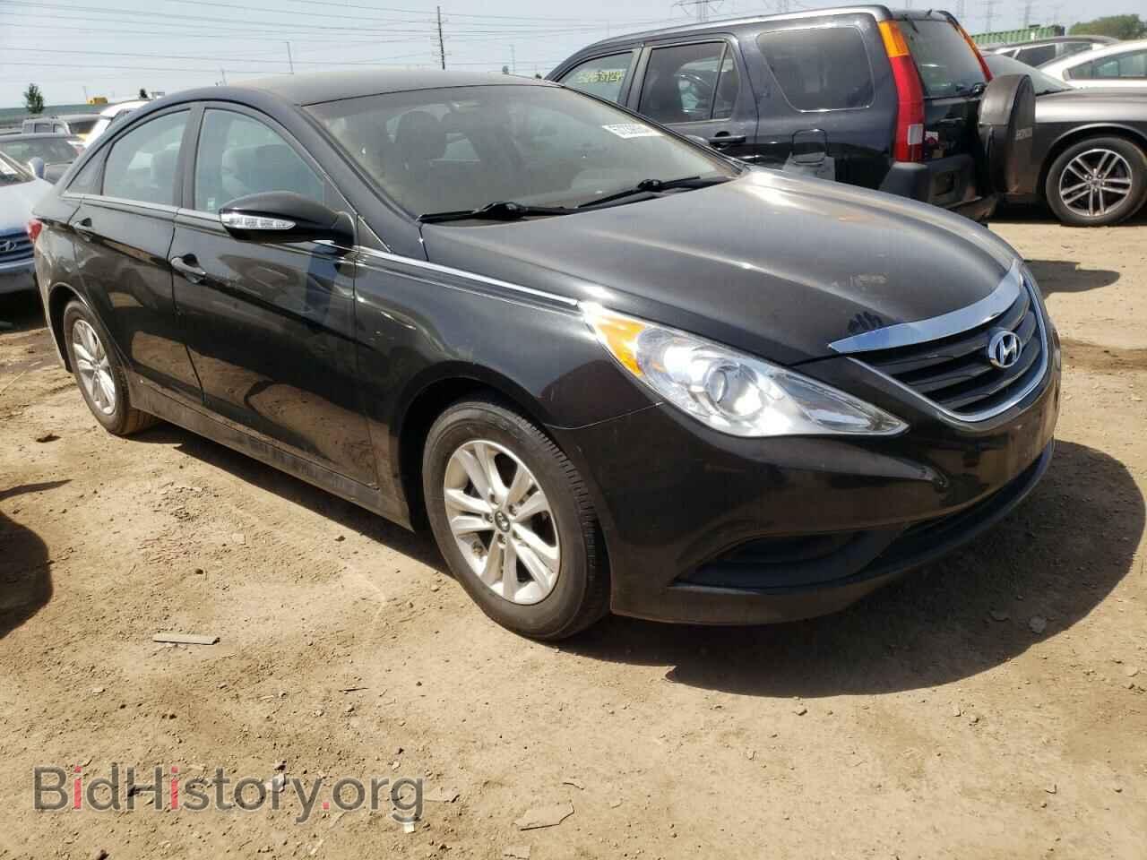 2014 HYUNDAI SONATA - VIN: 5NPEB4AC2EH882640 - Фото 4