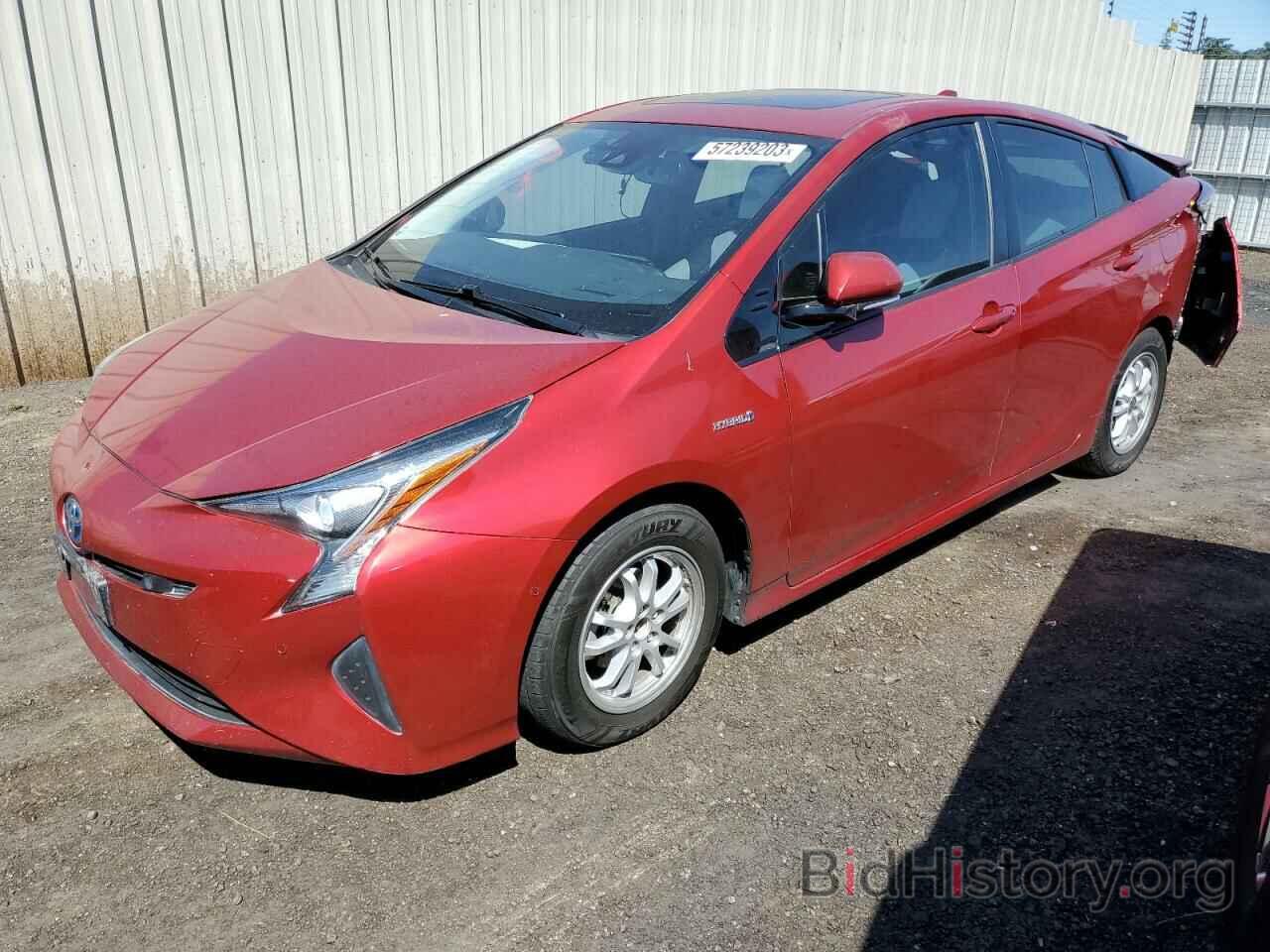 Фотография JTDKARFU7J3067599 - TOYOTA PRIUS 2018