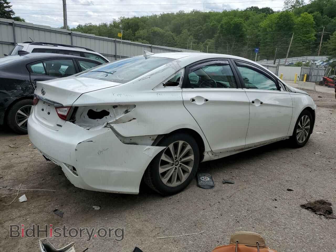 2014 HYUNDAI SONATA - VIN: 5NPEC4AC0EH815550 - Фото 3