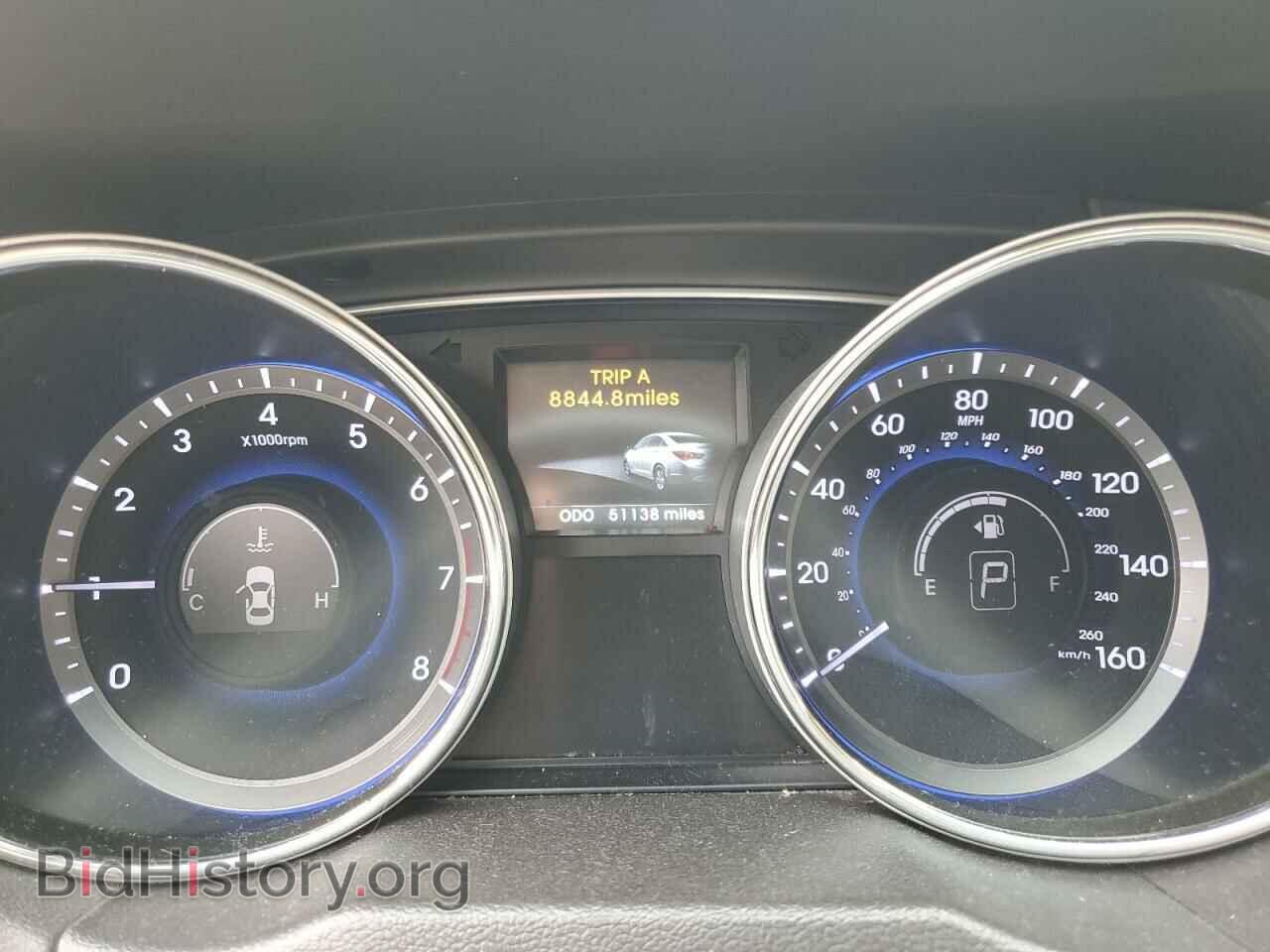 2014 HYUNDAI SONATA - VIN: 5NPEC4AC0EH815550 - Фото 9