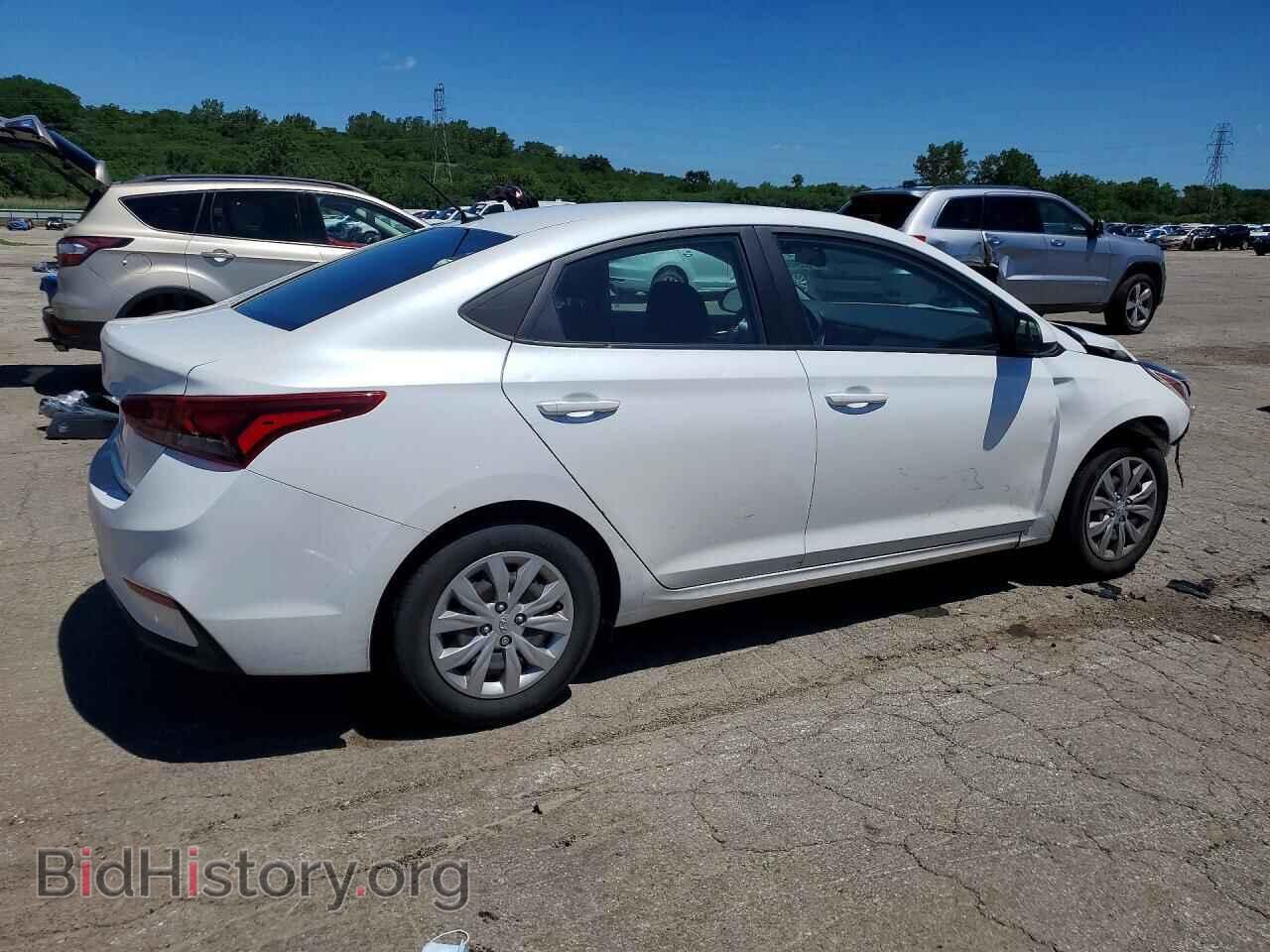 2022 HYUNDAI ACCENT - VIN: 3KPC24A61NE186468 - Фото 3