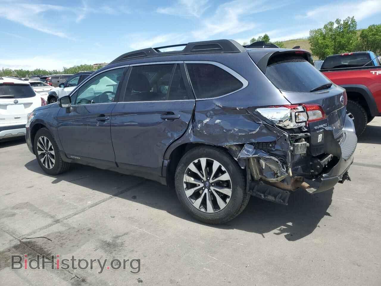 2016 SUBARU OUTBACK - VIN: 4S4BSENC6G3263228 - Фото 2