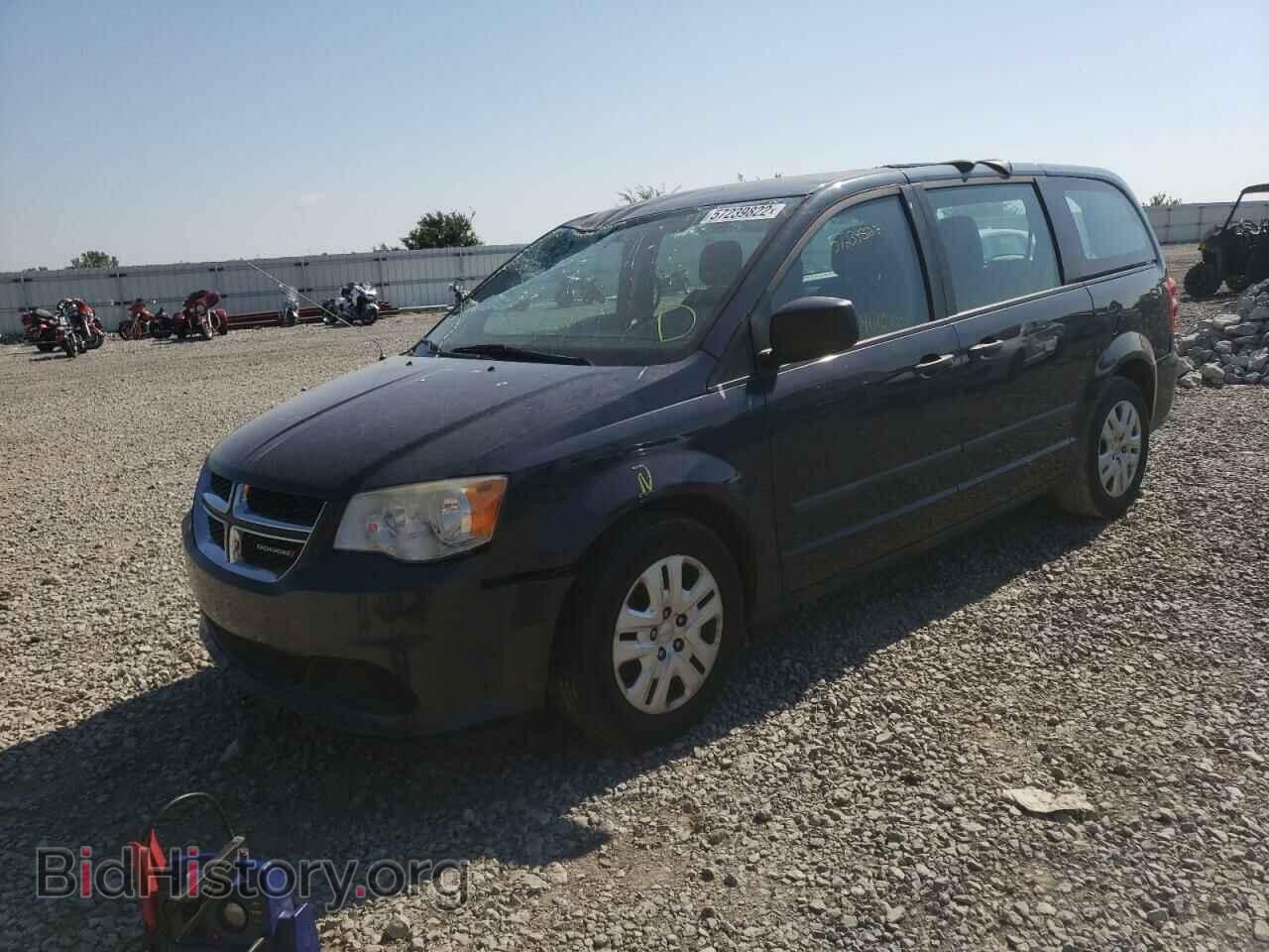 2014 DODGE CARAVAN - VIN: 2C4RDGBG9ER250655 - Фото 2