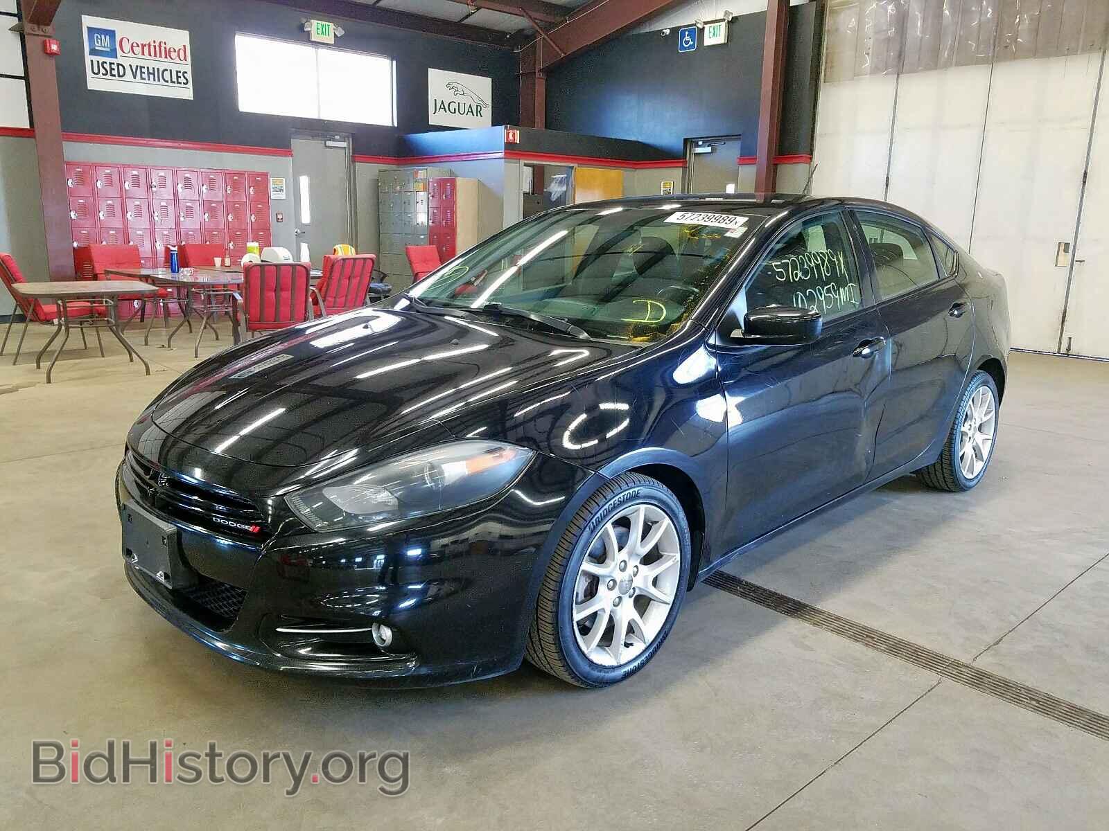 2013 DODGE DART - VIN: 1C3CDFBA8DD346133 - Фото 2