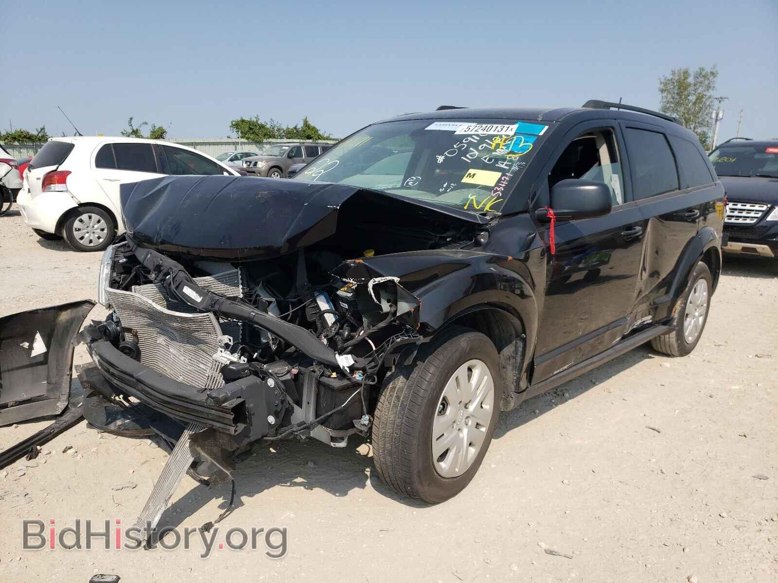 2018 DODGE JOURNEY - VIN: 3C4PDCAB5JT531171 - Фото 2