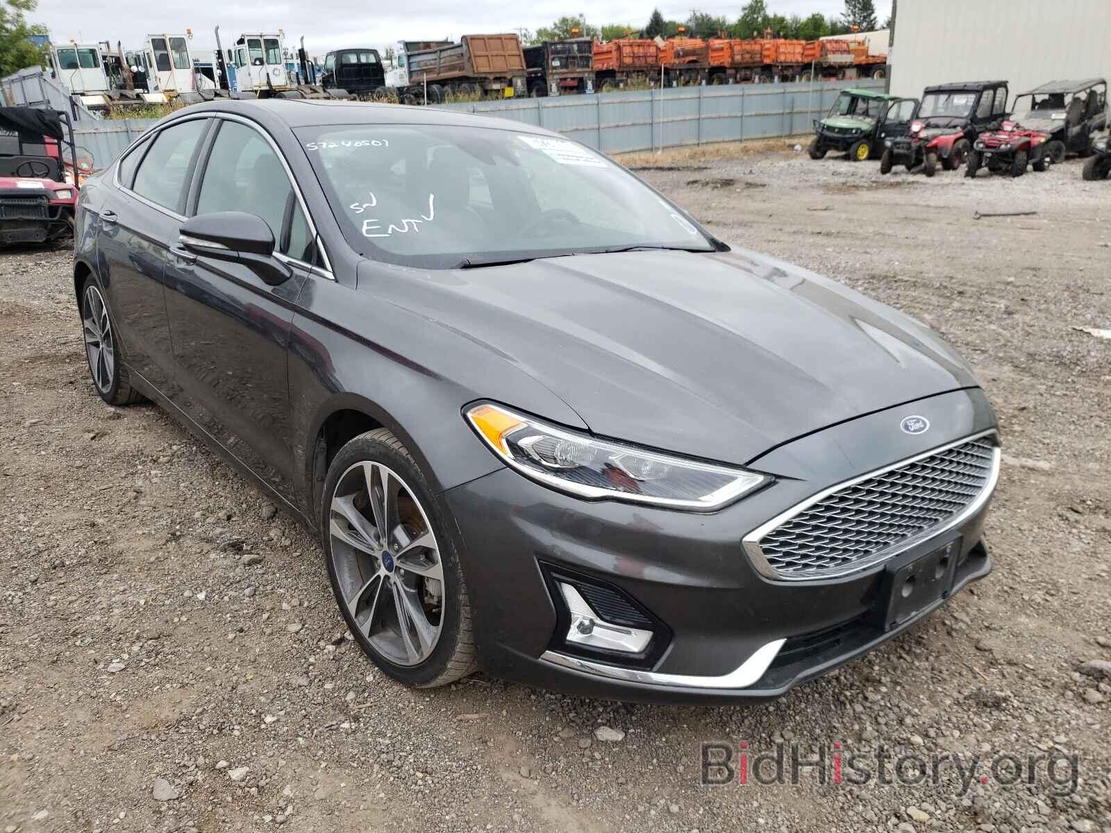 Photo 3FA6P0D92LR128118 - FORD FUSION 2020