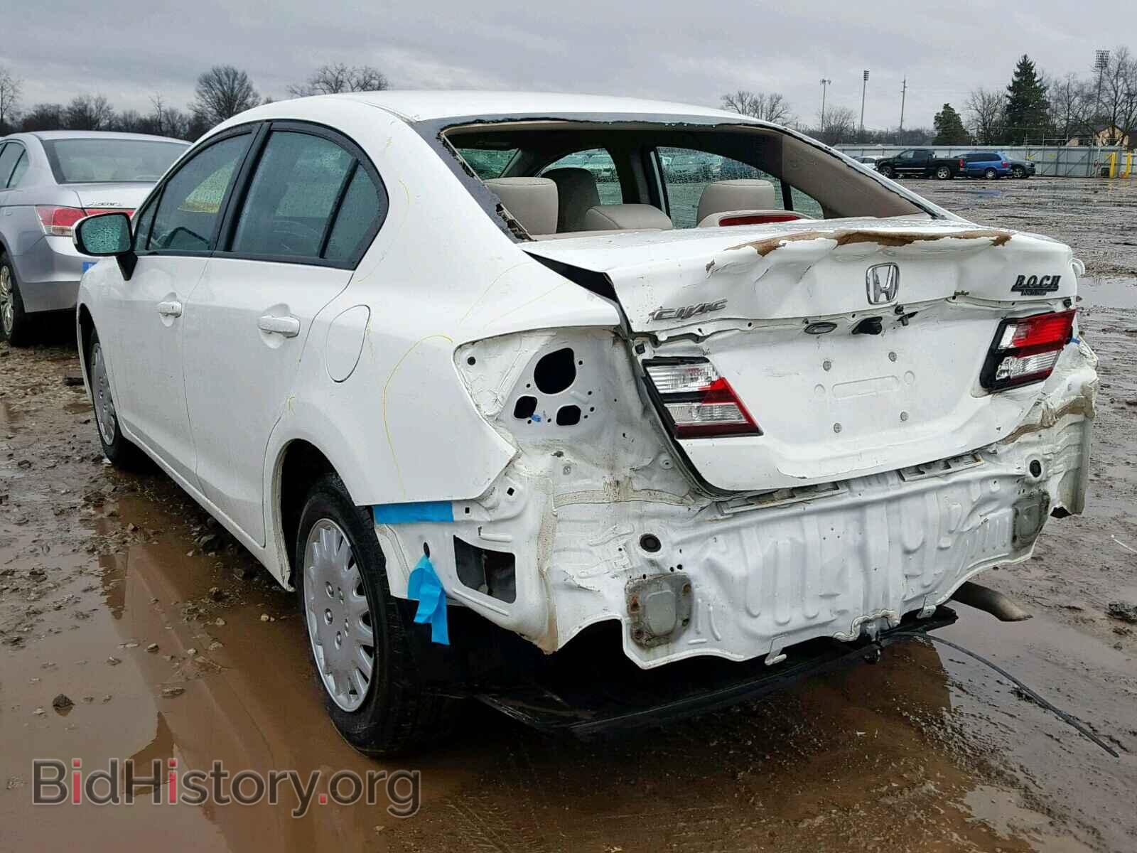 2014 HONDA CIVIC LX - VIN: 19XFB2F5XEE252033 - Фото 3